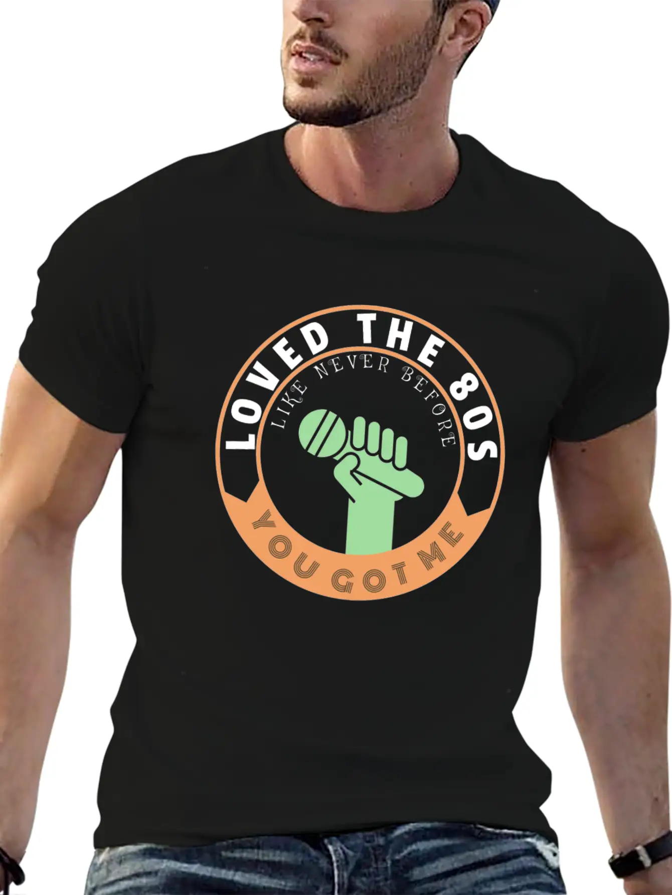 Loved The 80s Music Unisex Casual T-Shirt – Clean Design For Daily Comfort