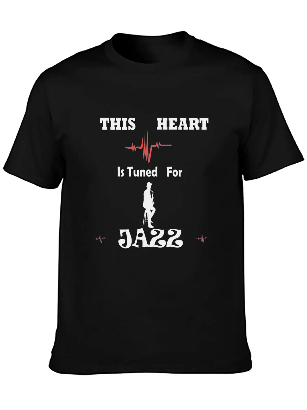 Loving Jazz Shirt Casual Graphic T-Shirt – Simple And Comfortable Daily Wear