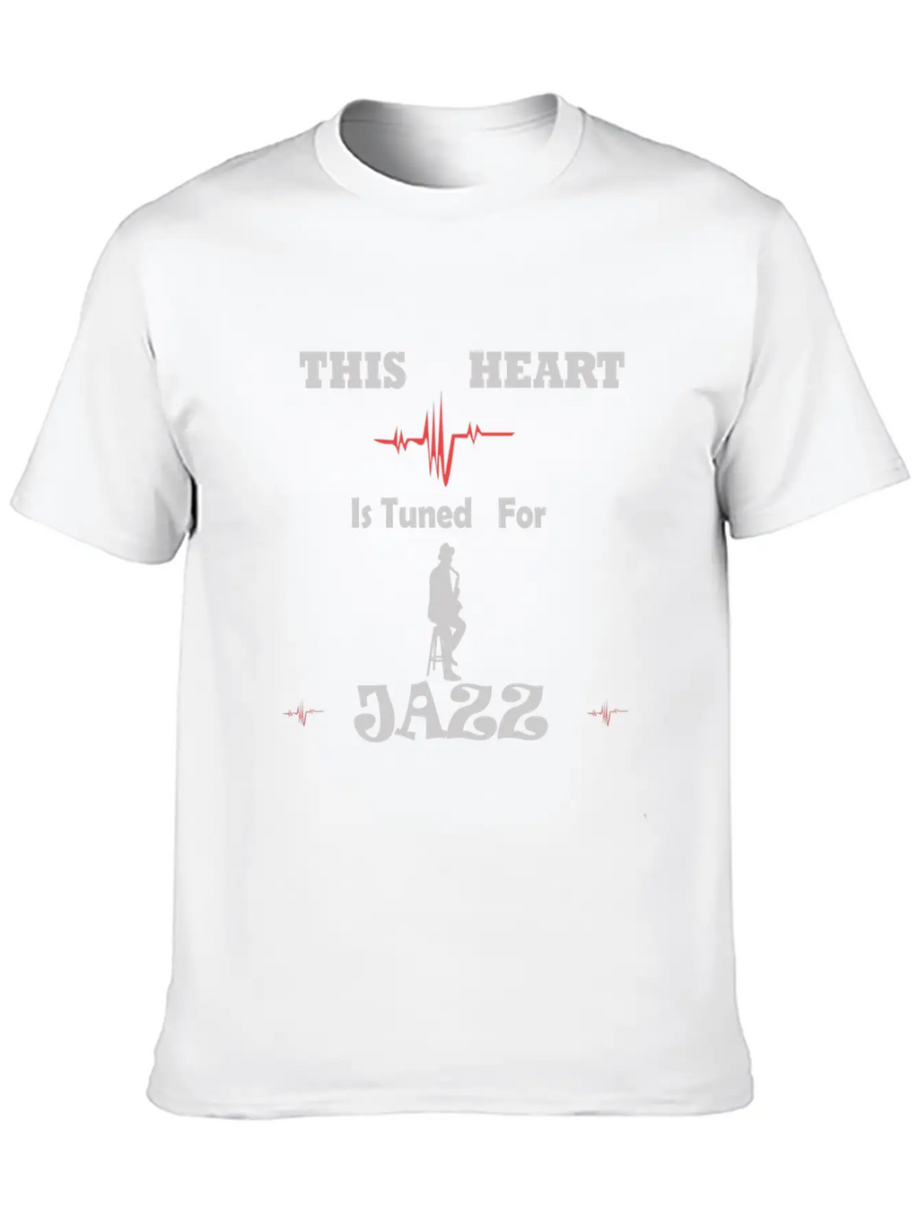 Loving Jazz Shirt Casual Graphic T-Shirt – Simple And Comfortable Daily Wear