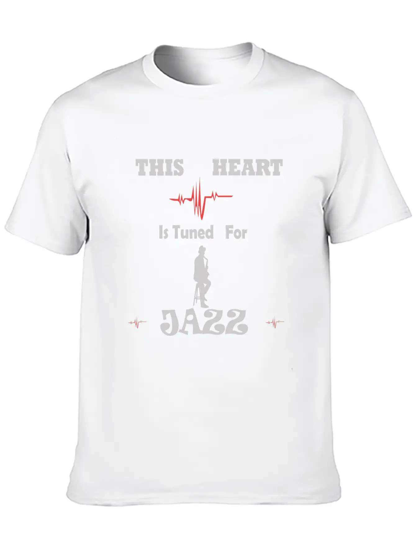Loving Jazz Shirt Casual Graphic T-Shirt – Simple And Comfortable Daily Wear