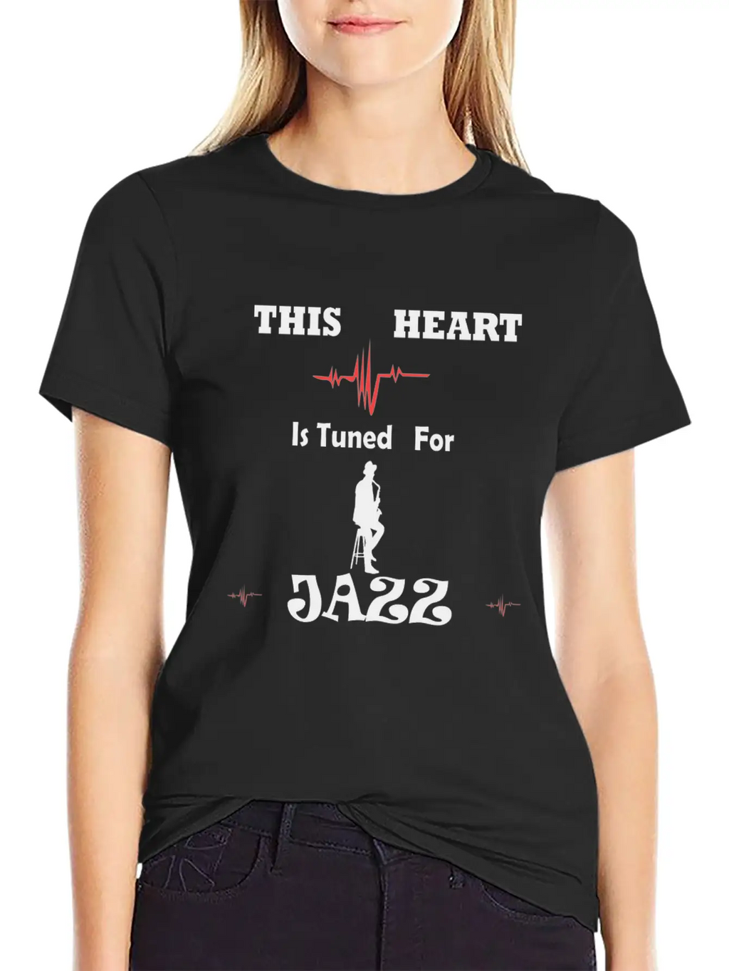 Loving Jazz Shirt Casual Graphic T-Shirt – Simple And Comfortable Daily Wear