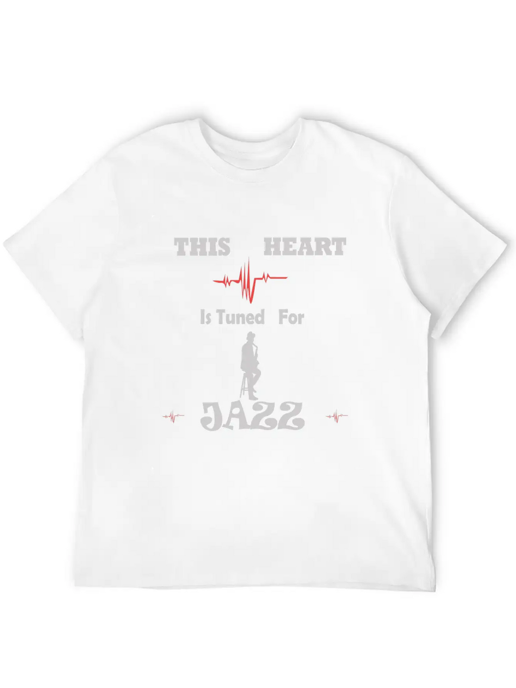 Loving Jazz Shirt Casual Graphic T-Shirt – Simple And Comfortable Daily Wear