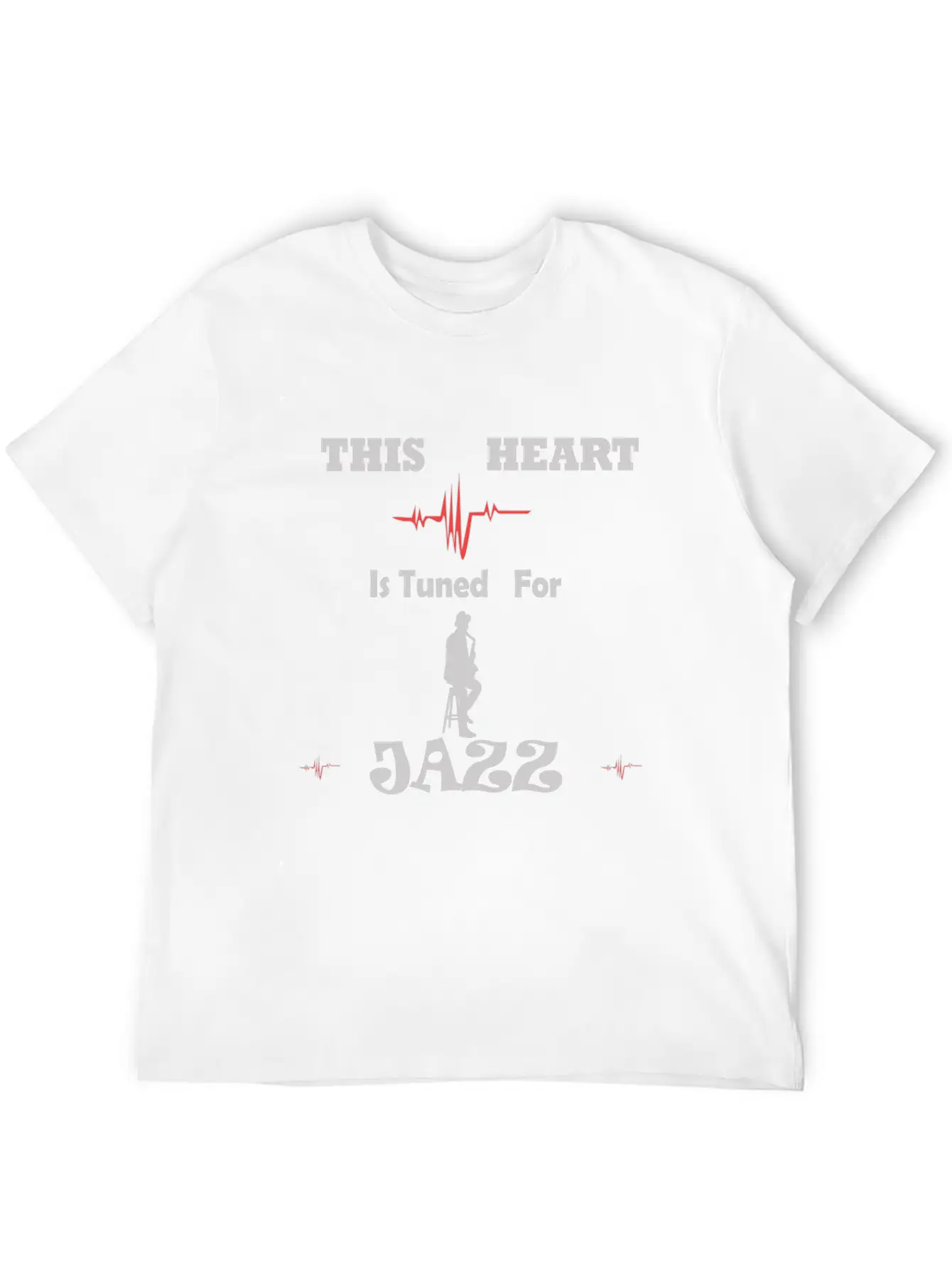 Loving Jazz Shirt Casual Graphic T-Shirt – Simple And Comfortable Daily Wear