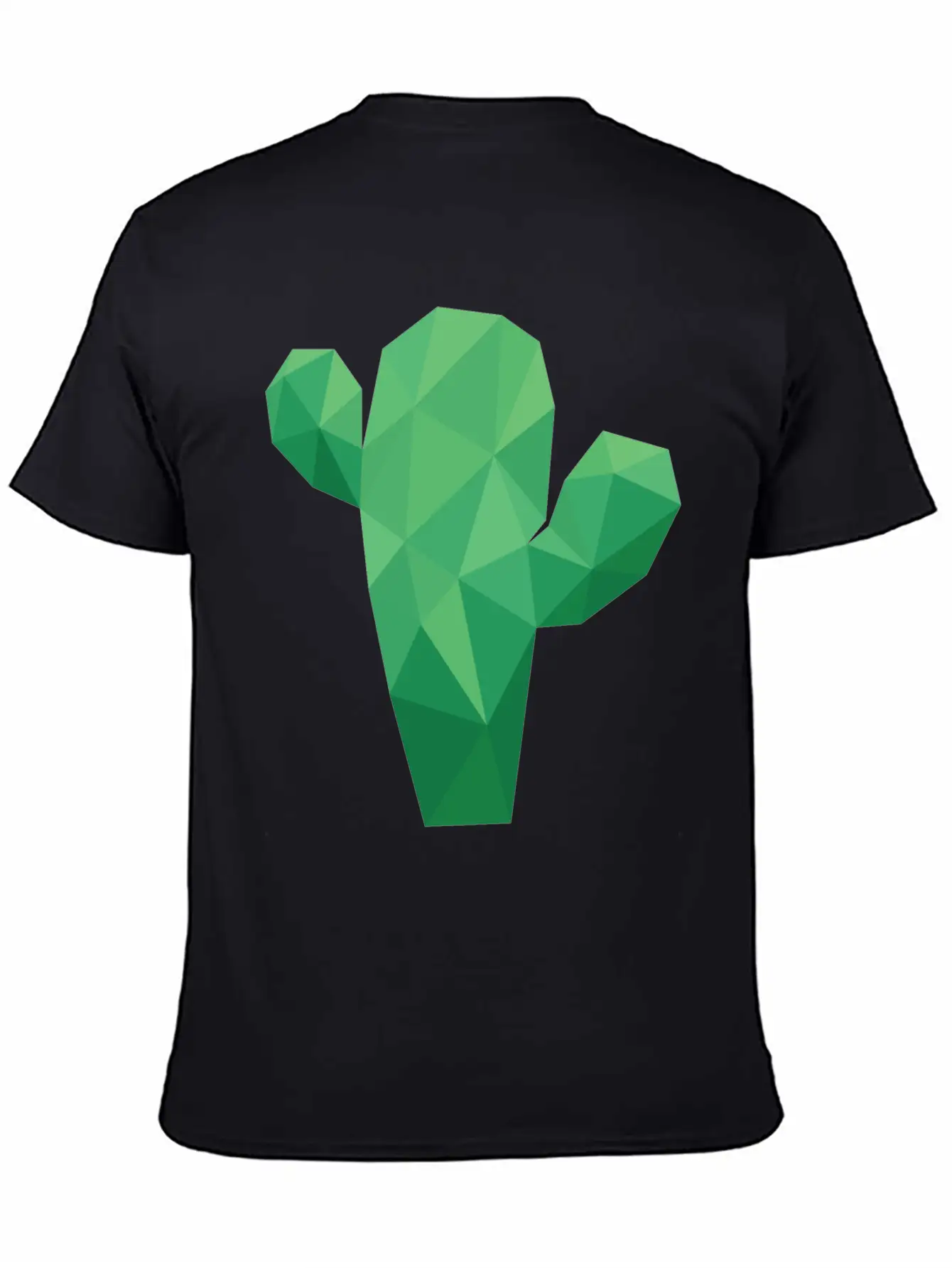 Lowpoly Cactus Stylish Everyday T-Shirt – Unisex Basic Cotton Tee