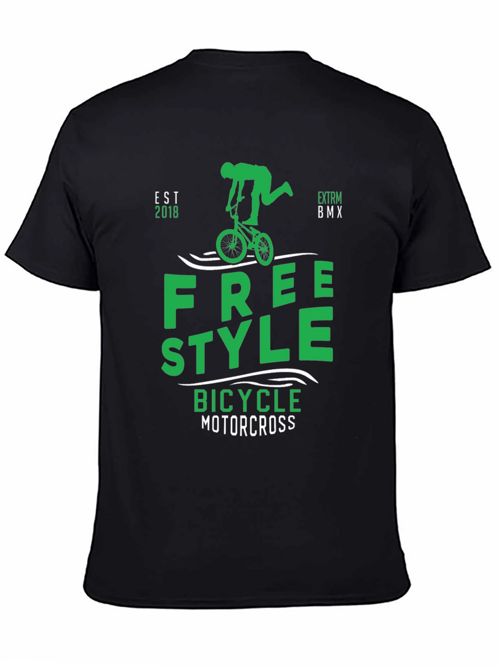 Freestyle BMX T-Shirt - Bicycle Motocross Tee