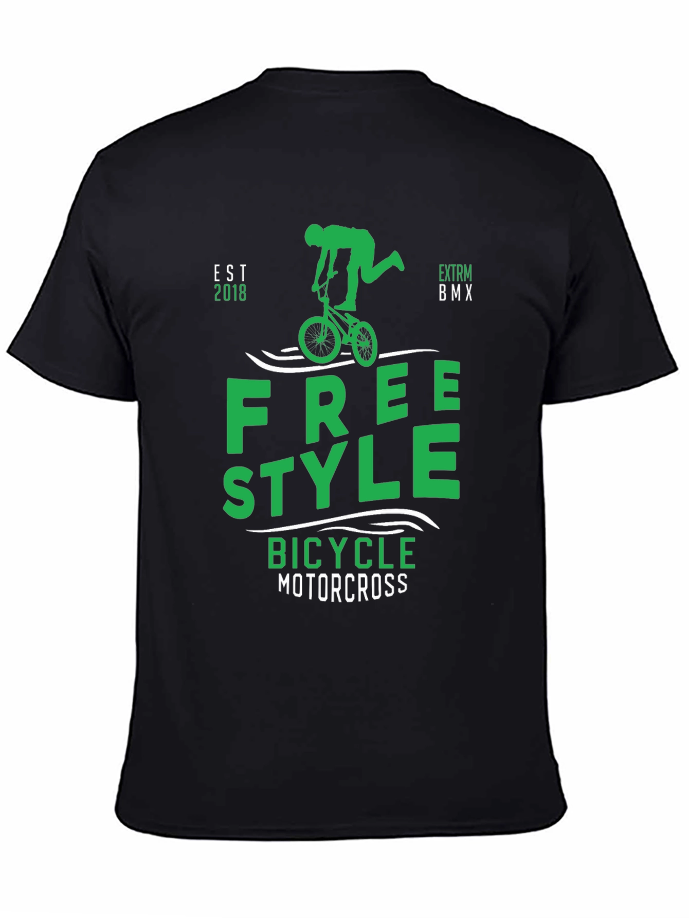 Freestyle BMX T-Shirt - Bicycle Motocross Tee