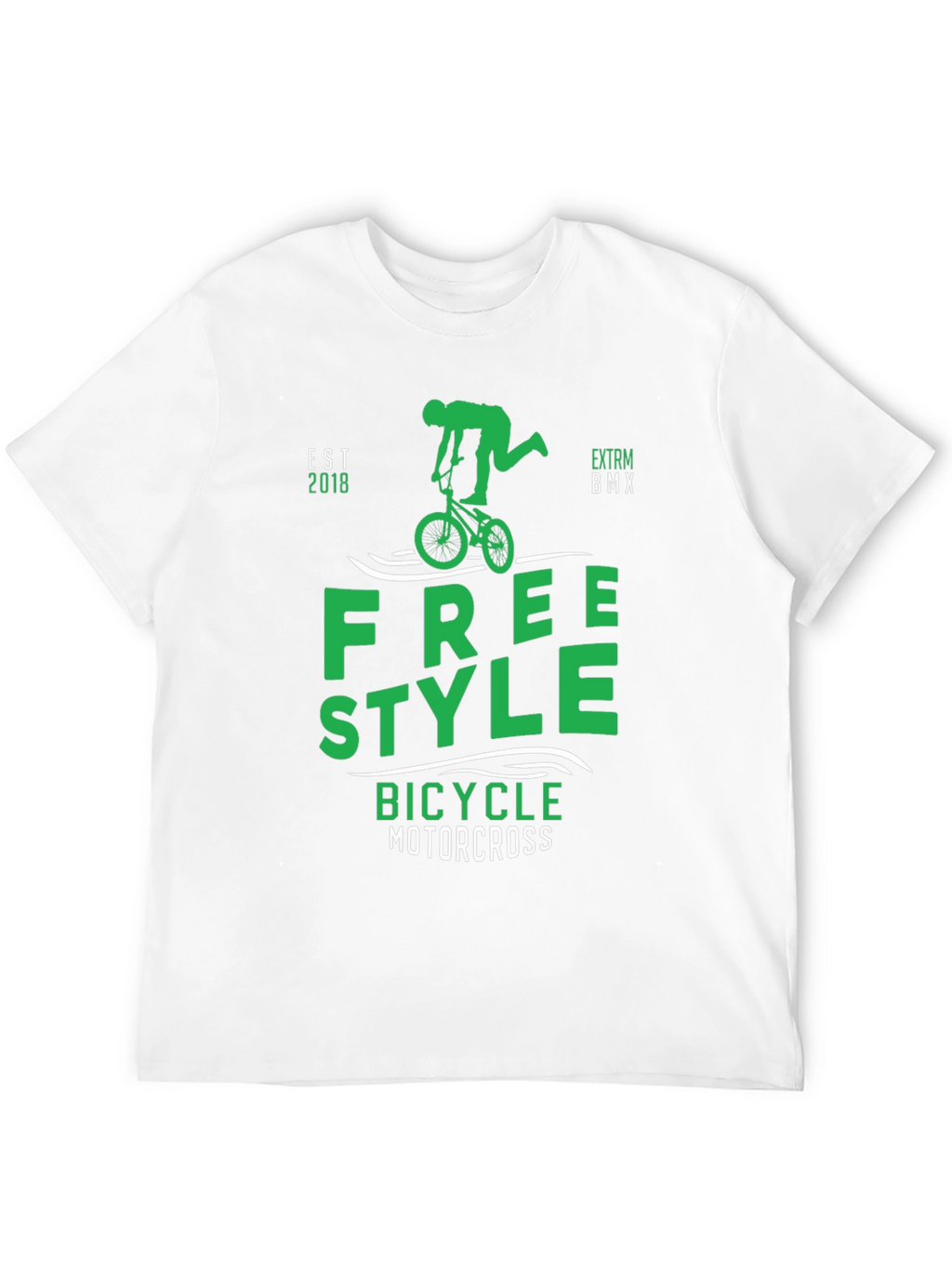 Freestyle BMX T-Shirt - Bicycle Motocross Tee