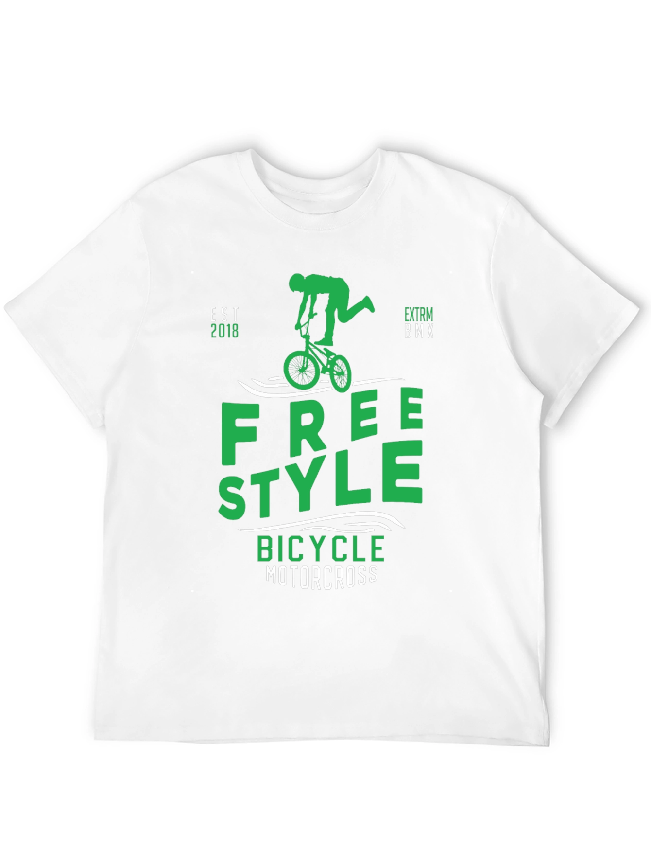 Freestyle BMX T-Shirt - Bicycle Motocross Tee