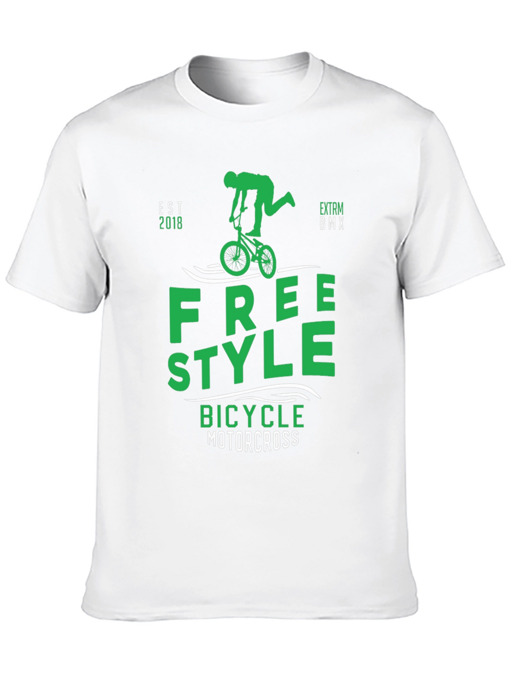 Freestyle BMX T-Shirt - Bicycle Motocross Tee