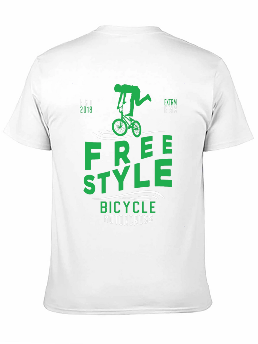 Freestyle BMX T-Shirt - Bicycle Motocross Tee