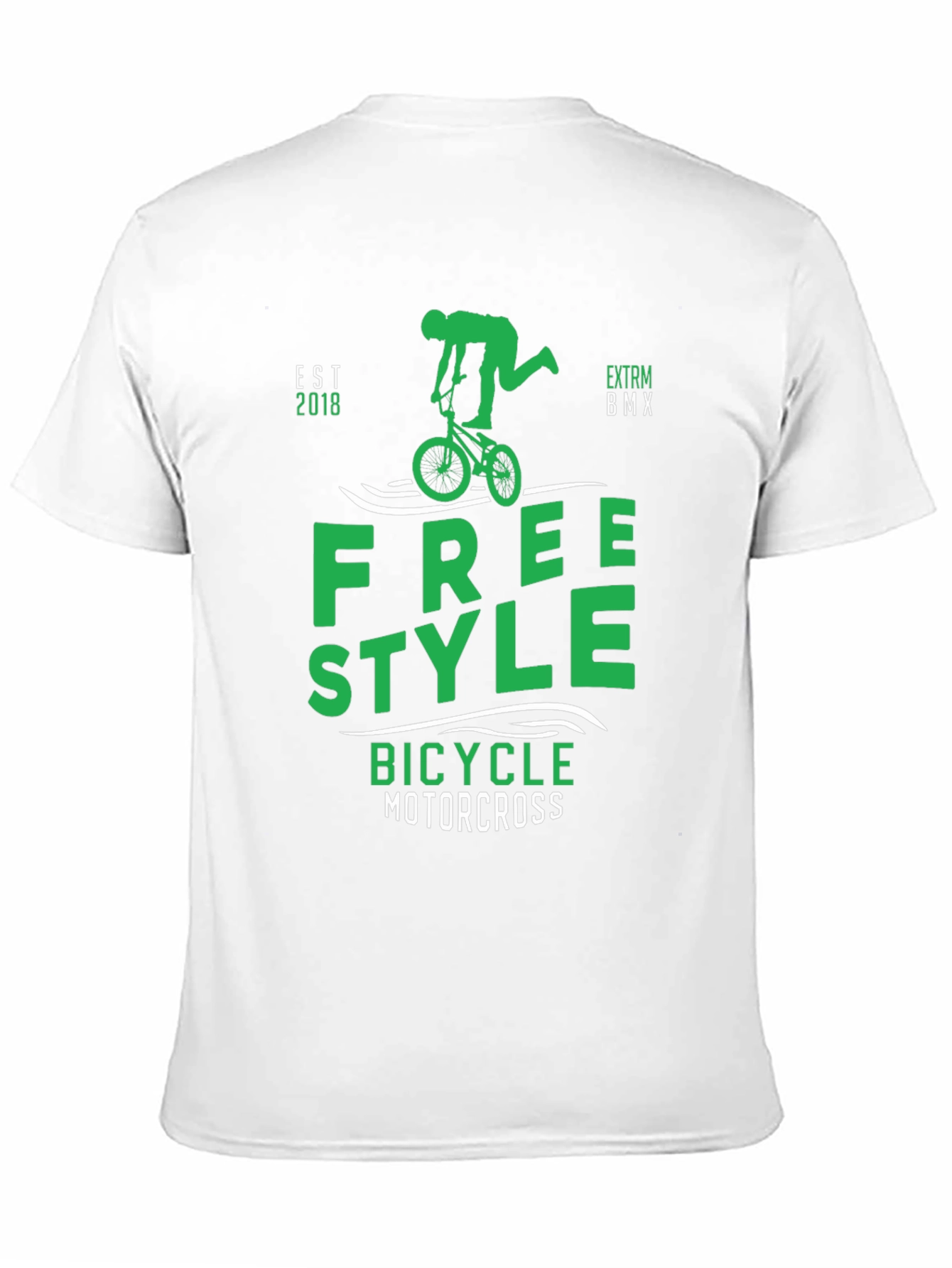 Freestyle BMX T-Shirt - Bicycle Motocross Tee