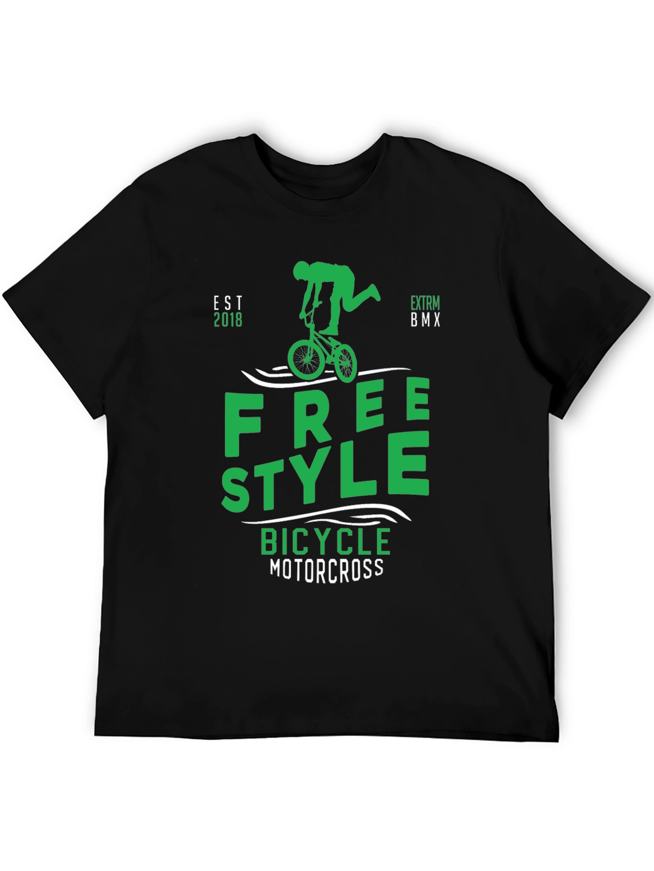 Freestyle BMX T-Shirt - Bicycle Motocross Tee