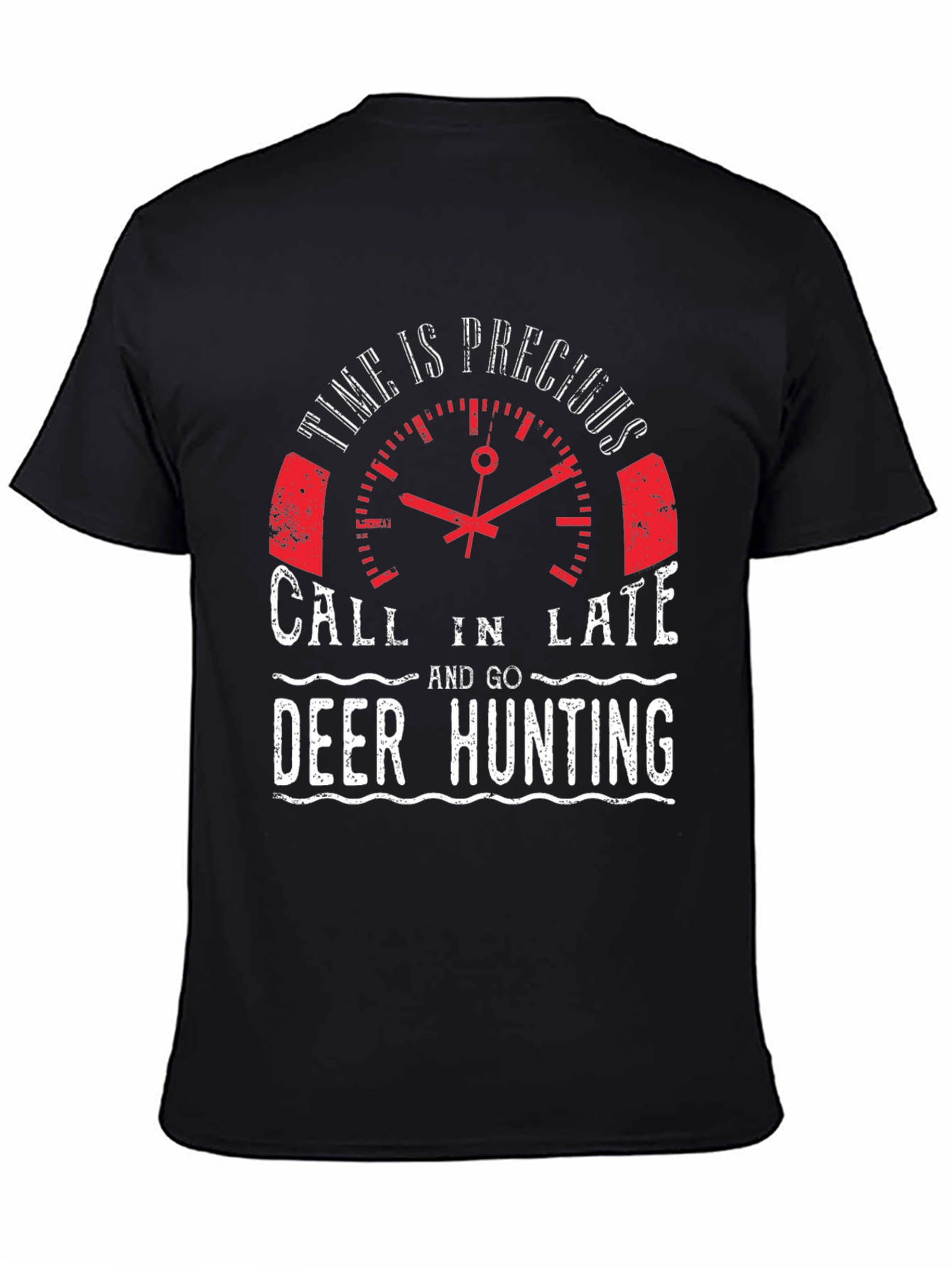 Time is Precious Deer Hunting T-Shirt