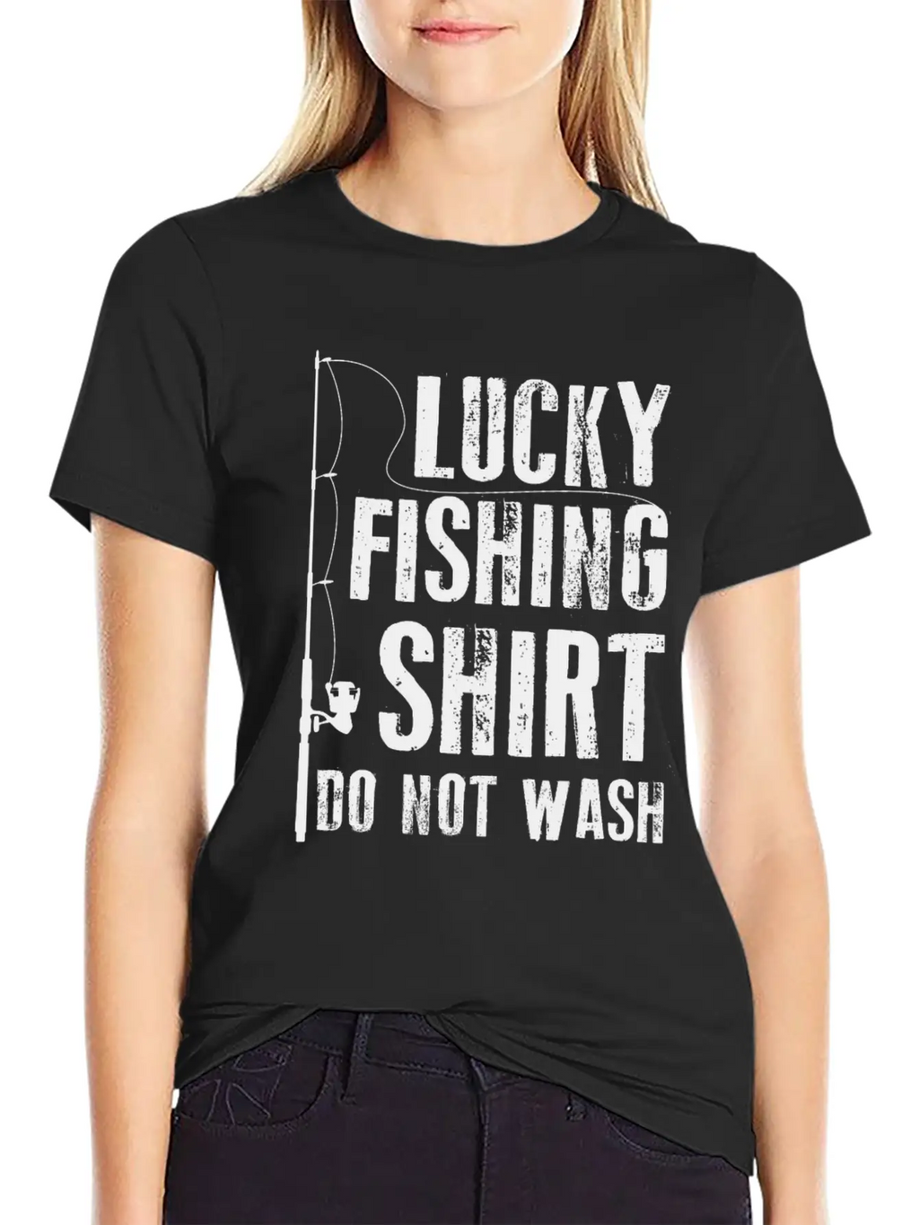 Lucky Fishing Shirt Do Not Wash T-Shirt - Perfect Classic Fit Graphic Tee For Daily Comfort – Unisex Cotton Shirt