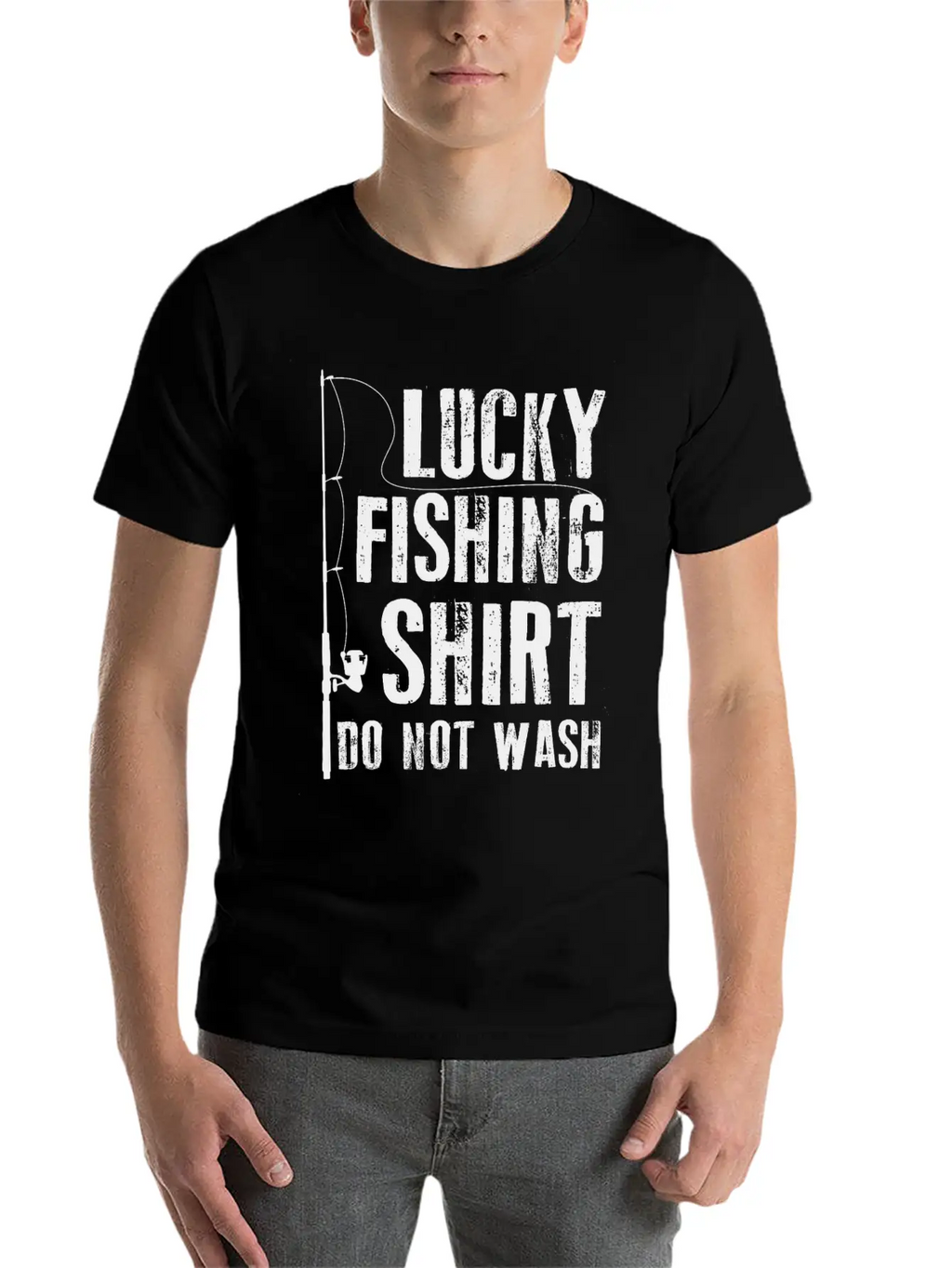 Lucky Fishing Shirt Do Not Wash T-Shirt - Perfect Classic Fit Graphic Tee For Daily Comfort – Unisex Cotton Shirt
