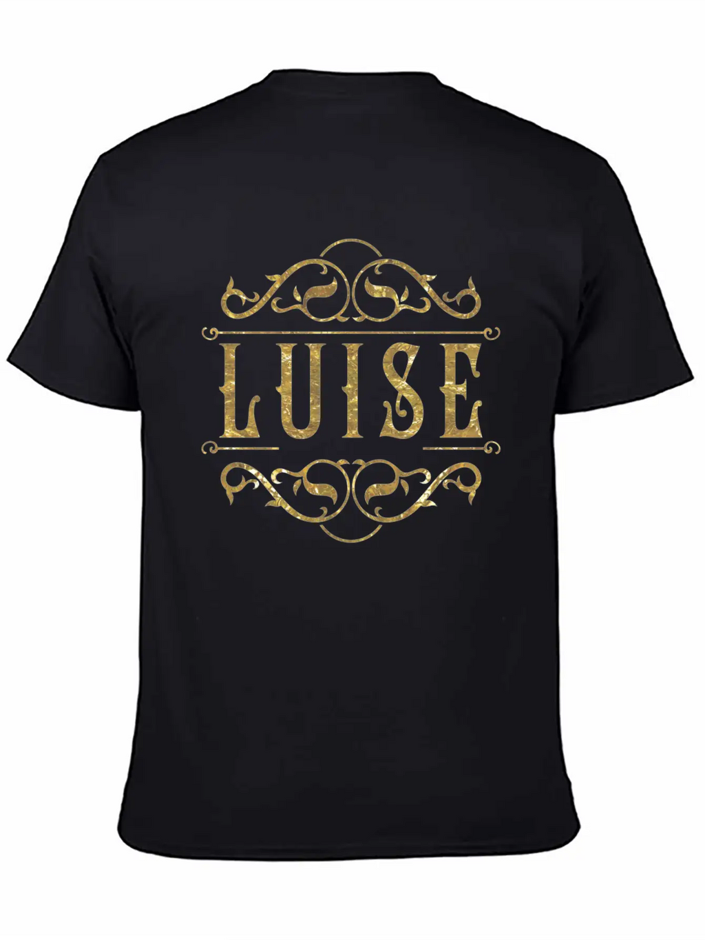 Luise Gold Unisex Casual T-Shirt – Clean Design For Daily Comfort