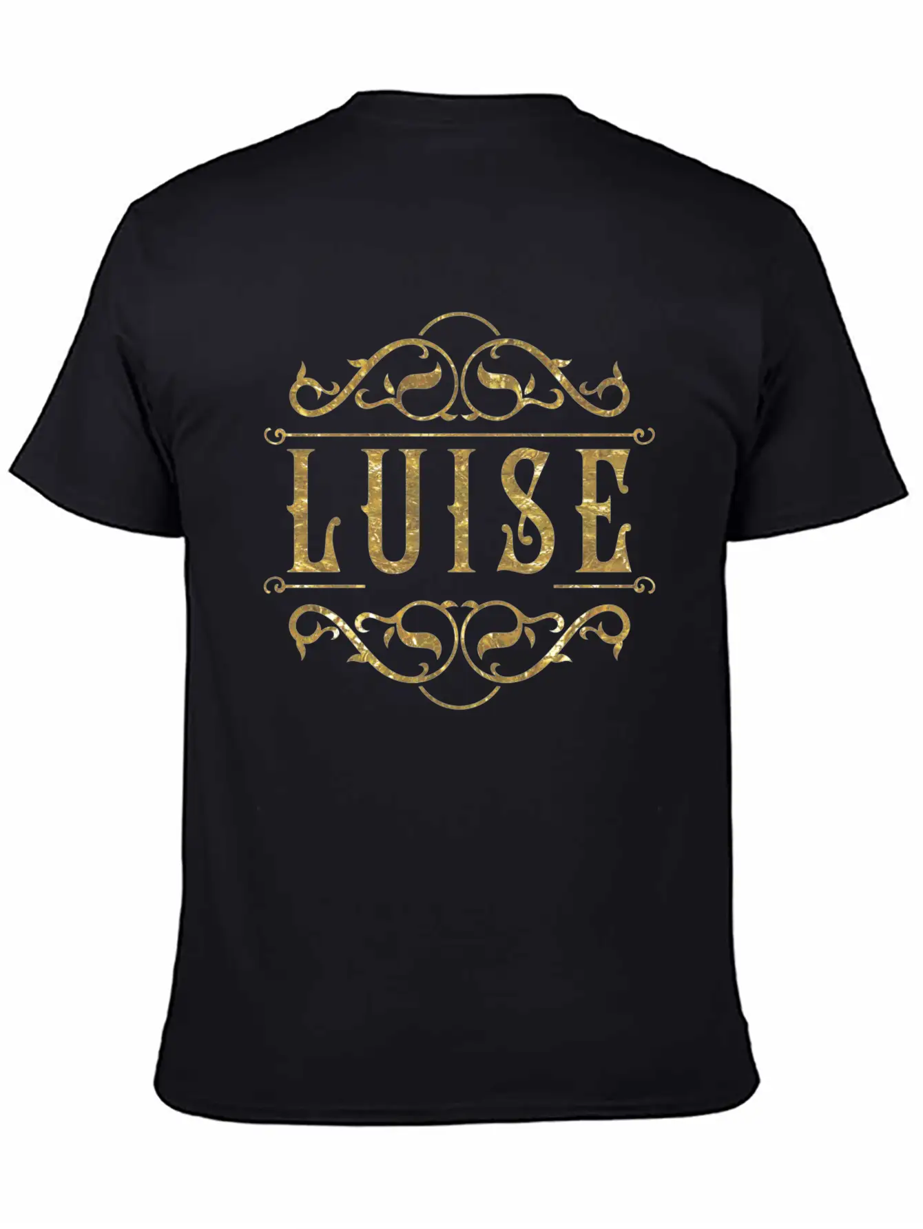 Luise Gold Unisex Casual T-Shirt – Clean Design For Daily Comfort