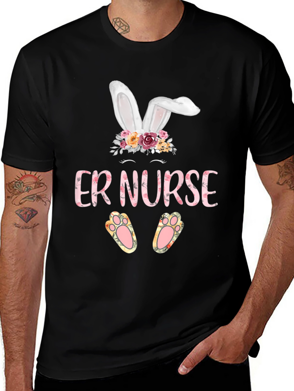 ER Nurse Easter Bunny T-Shirt