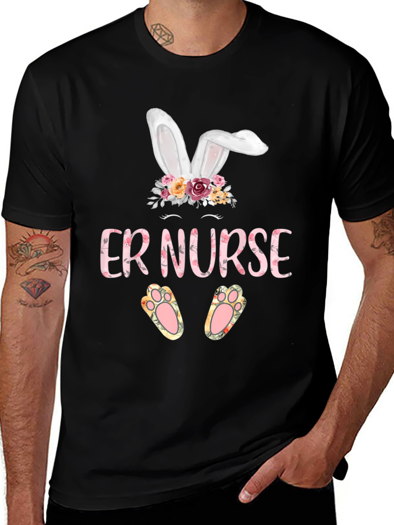 ER Nurse Easter Bunny T-Shirt