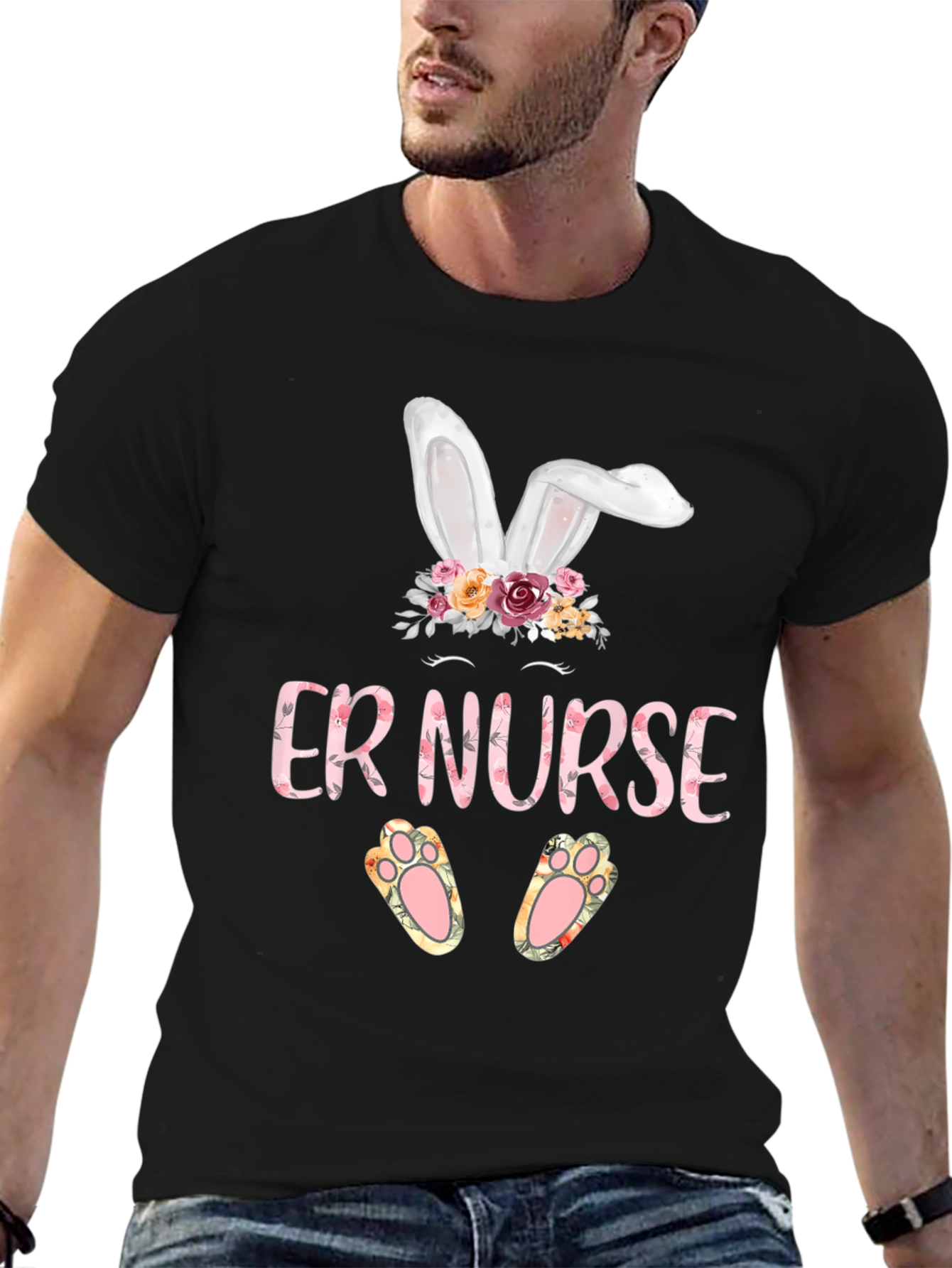 ER Nurse Easter Bunny T-Shirt