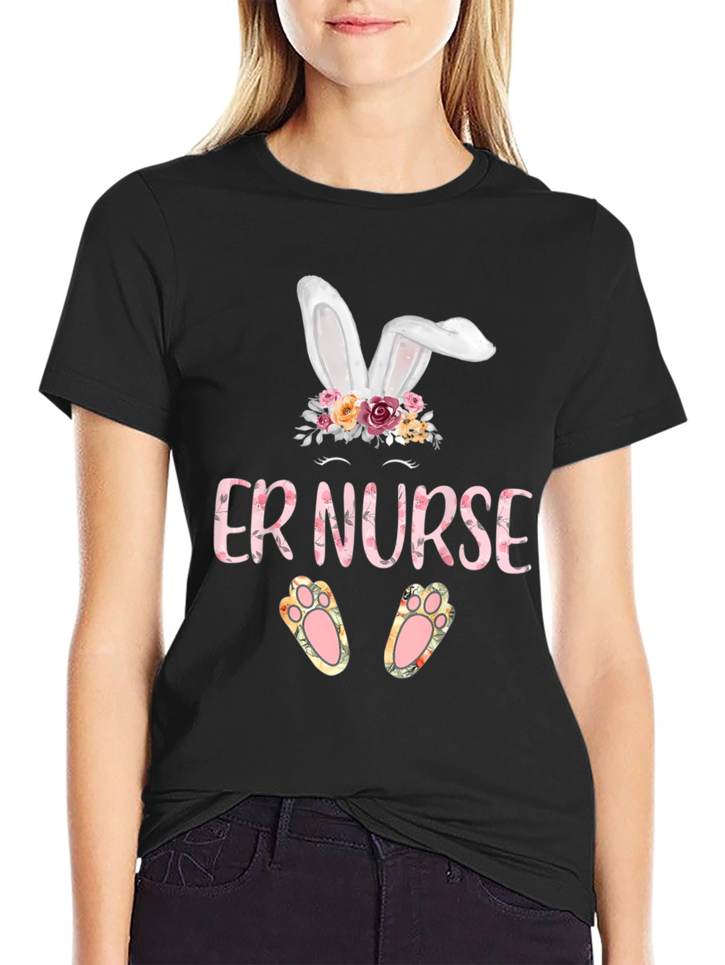 ER Nurse Easter Bunny T-Shirt