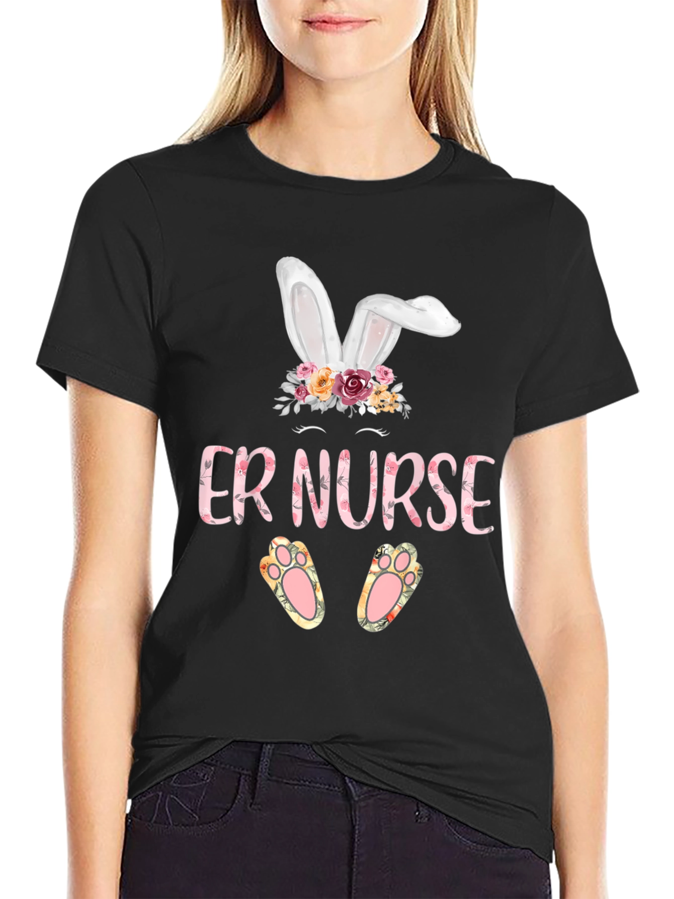 ER Nurse Easter Bunny T-Shirt