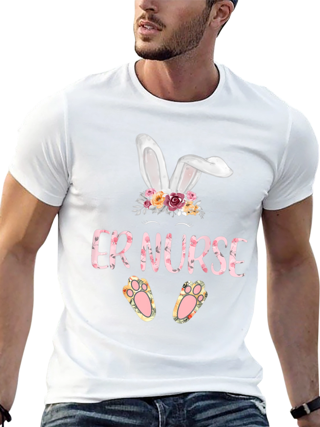 ER Nurse Easter Bunny T-Shirt