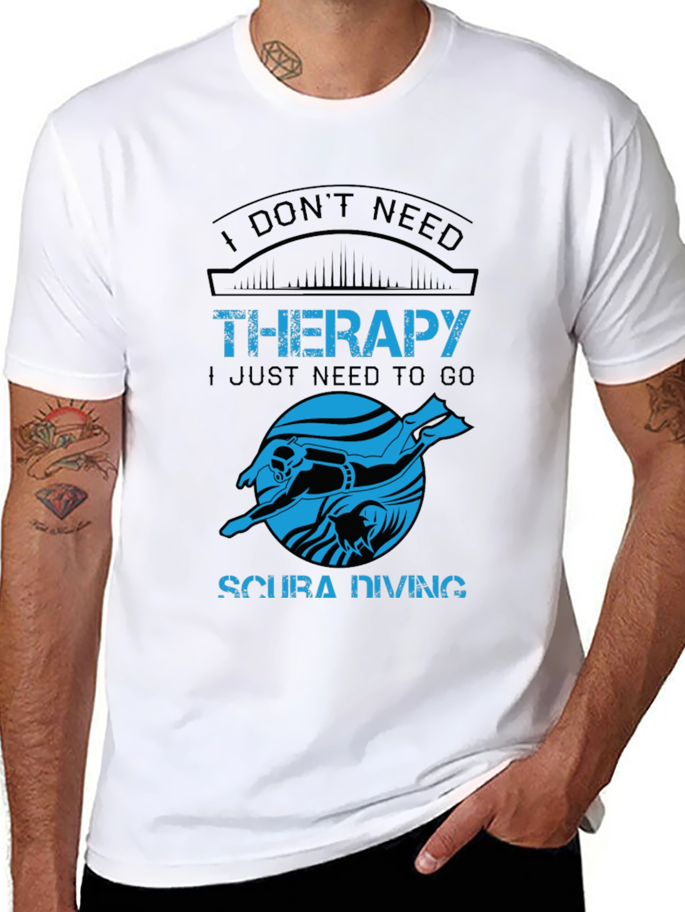Scuba Diving Therapy T-Shirt