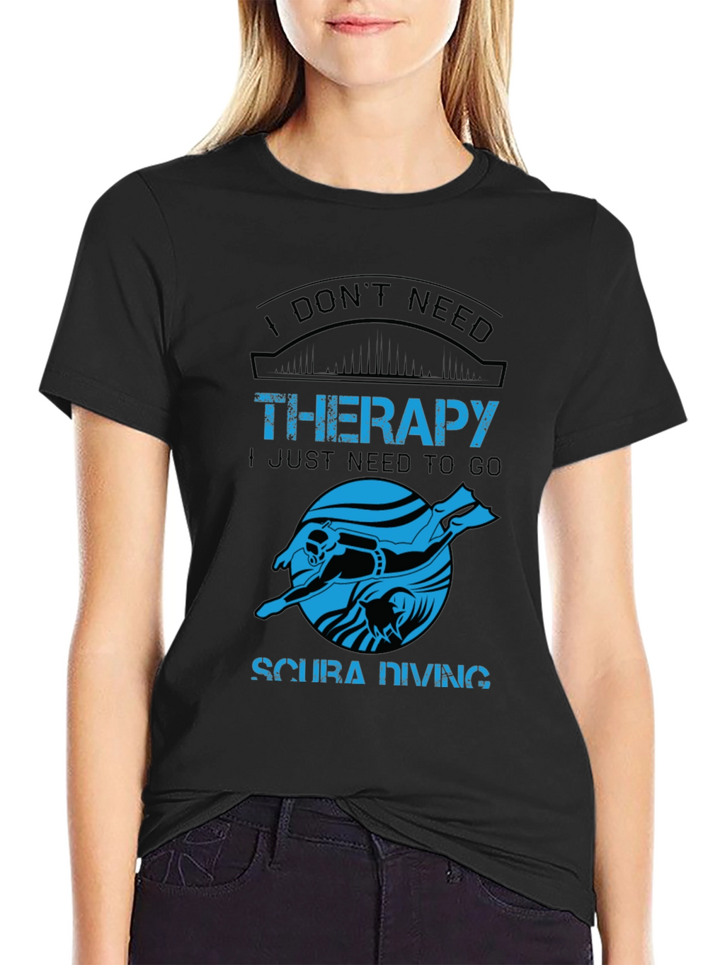 Scuba Diving Therapy T-Shirt