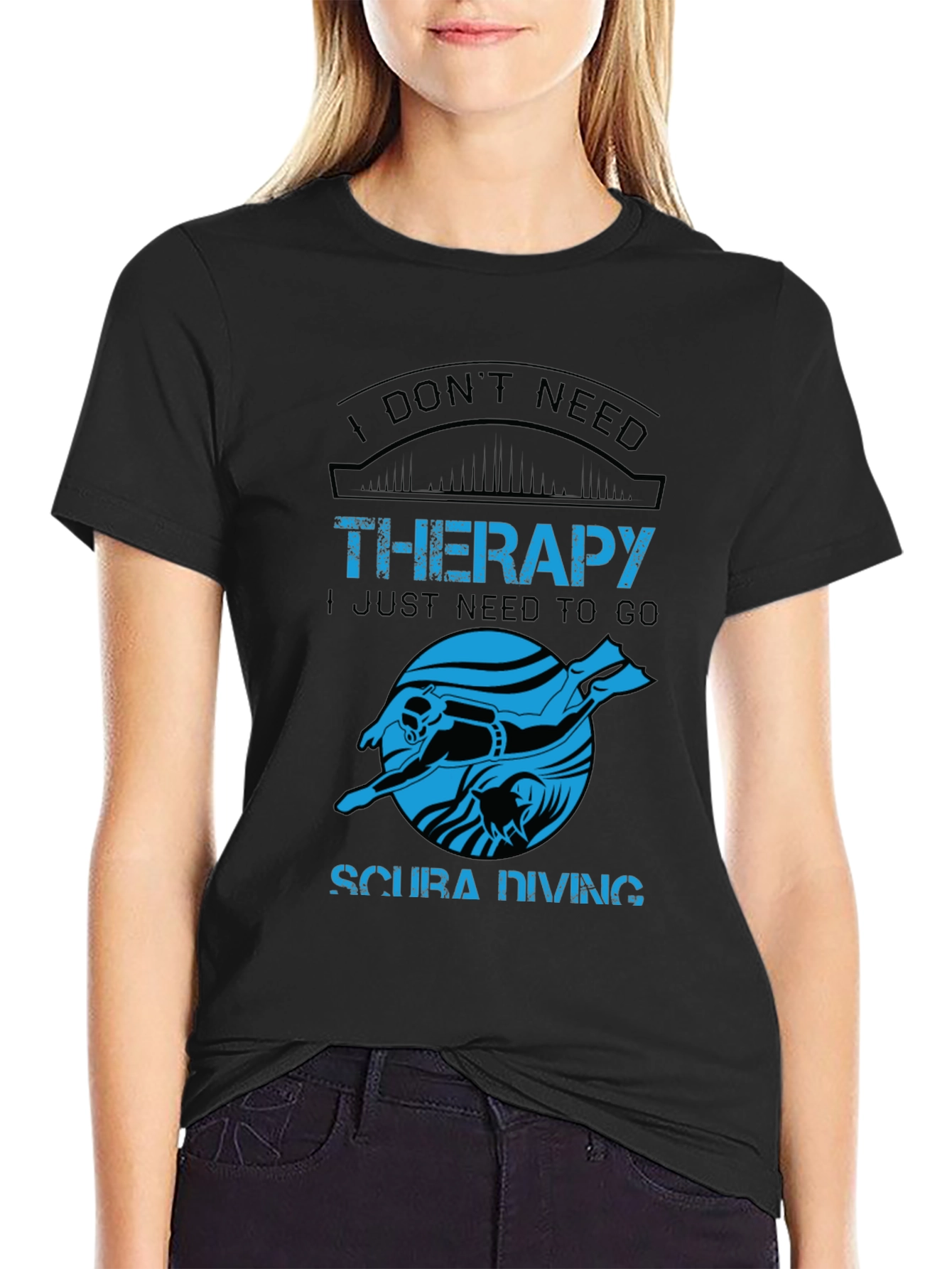 Scuba Diving Therapy T-Shirt