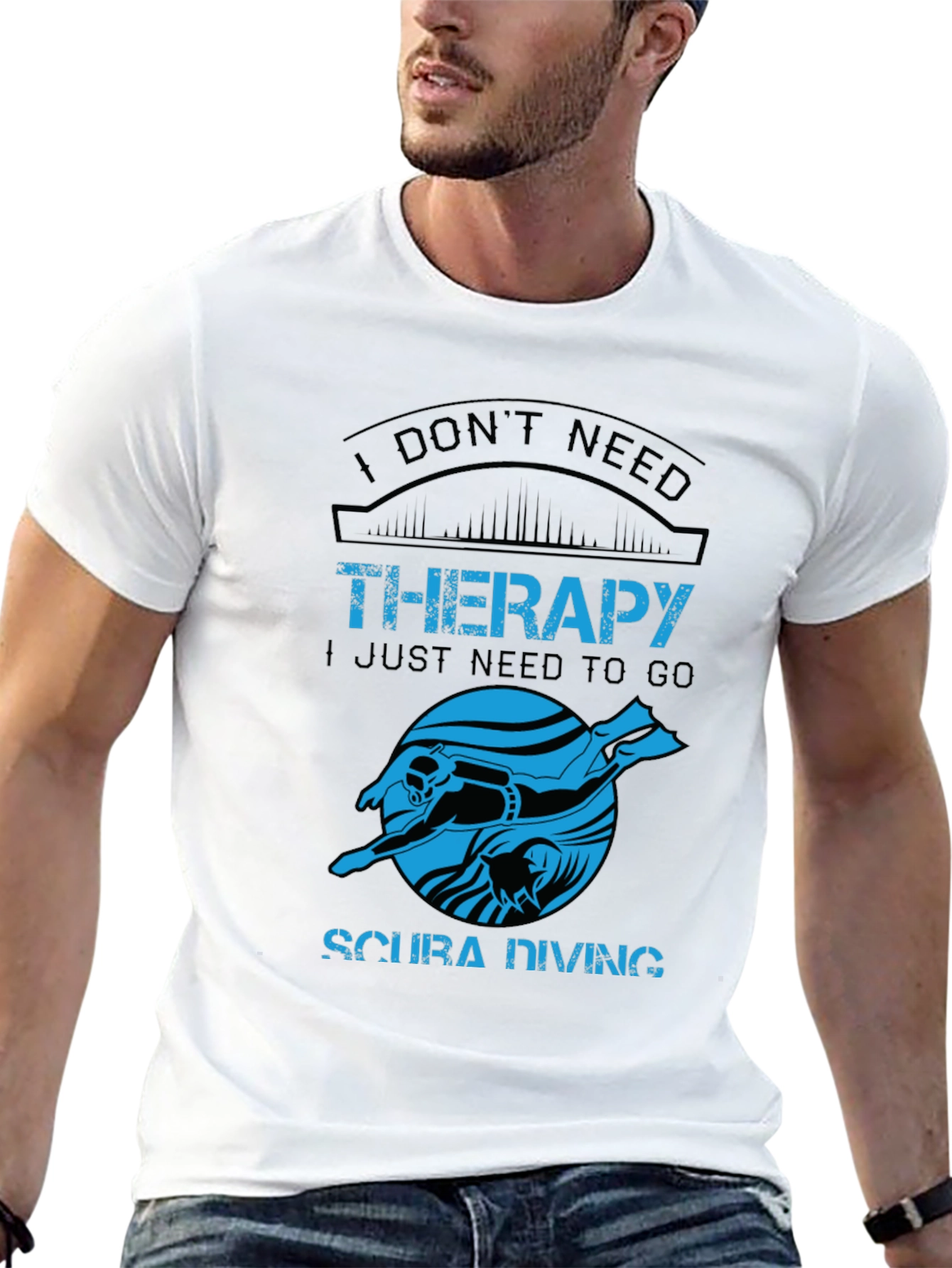 Scuba Diving Therapy T-Shirt