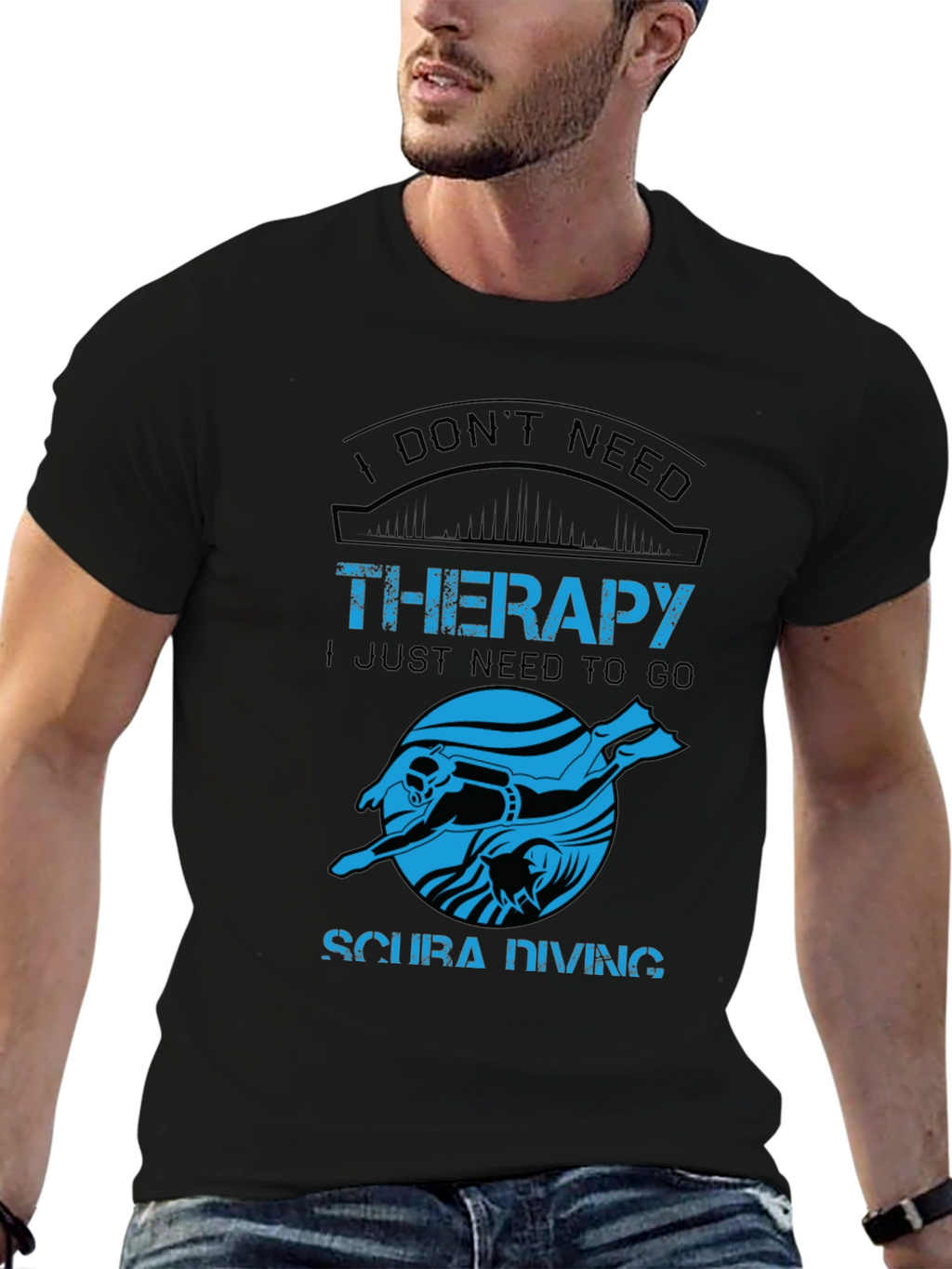 Scuba Diving Therapy T-Shirt