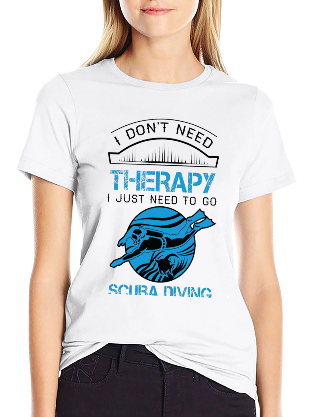 Scuba Diving Therapy T-Shirt