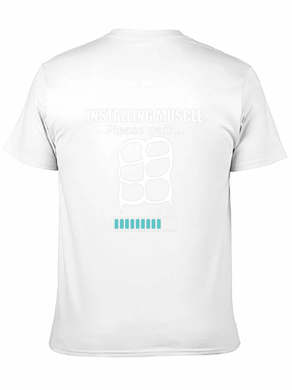 Installing Muscle T-Shirt - Funny Workout Tee