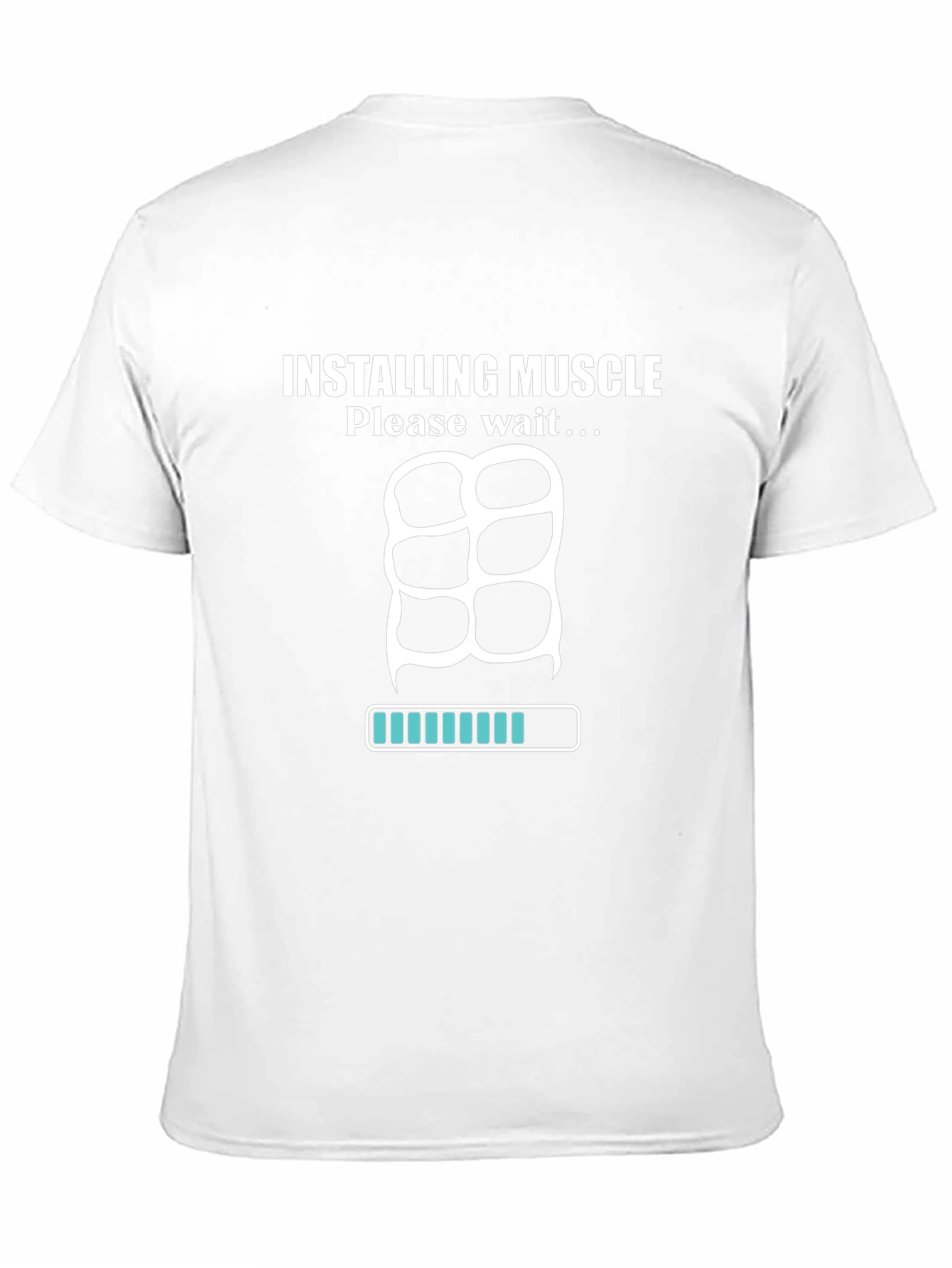 Installing Muscle T-Shirt - Funny Workout Tee