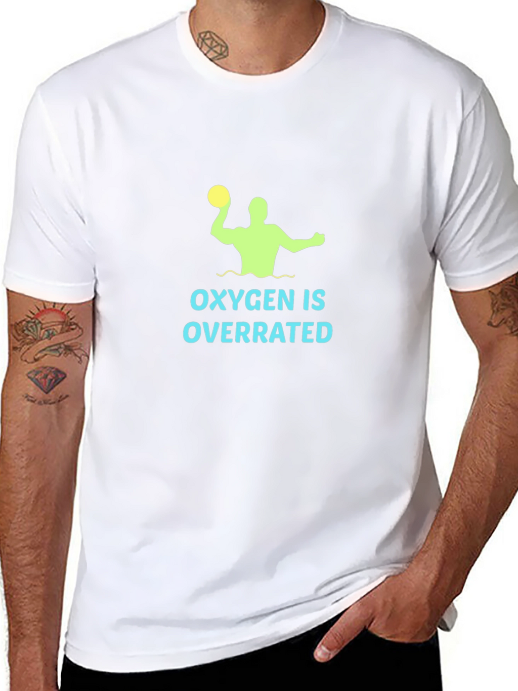 Oxygen is Overrated Water Polo T-Shirt