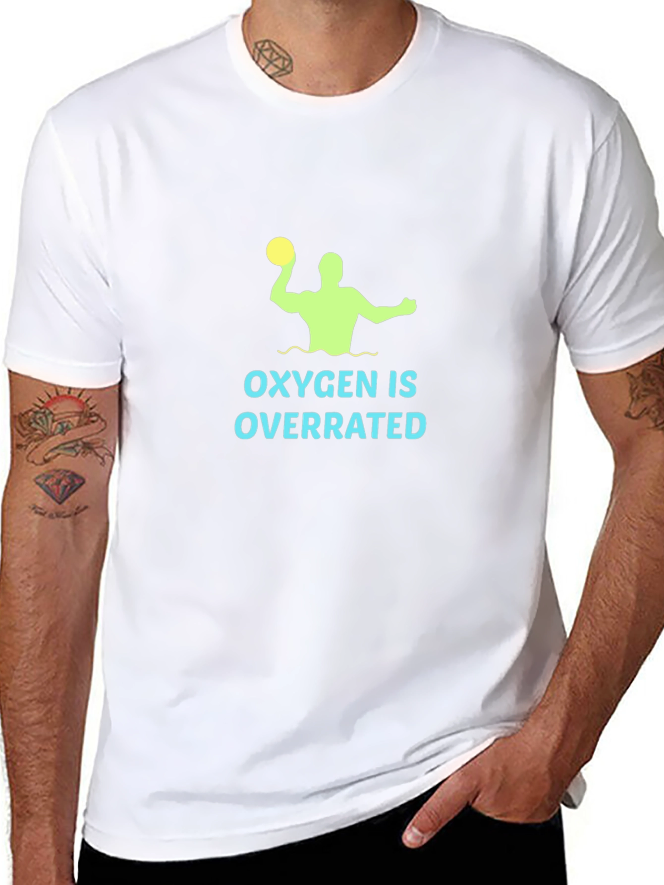 Oxygen is Overrated Water Polo T-Shirt