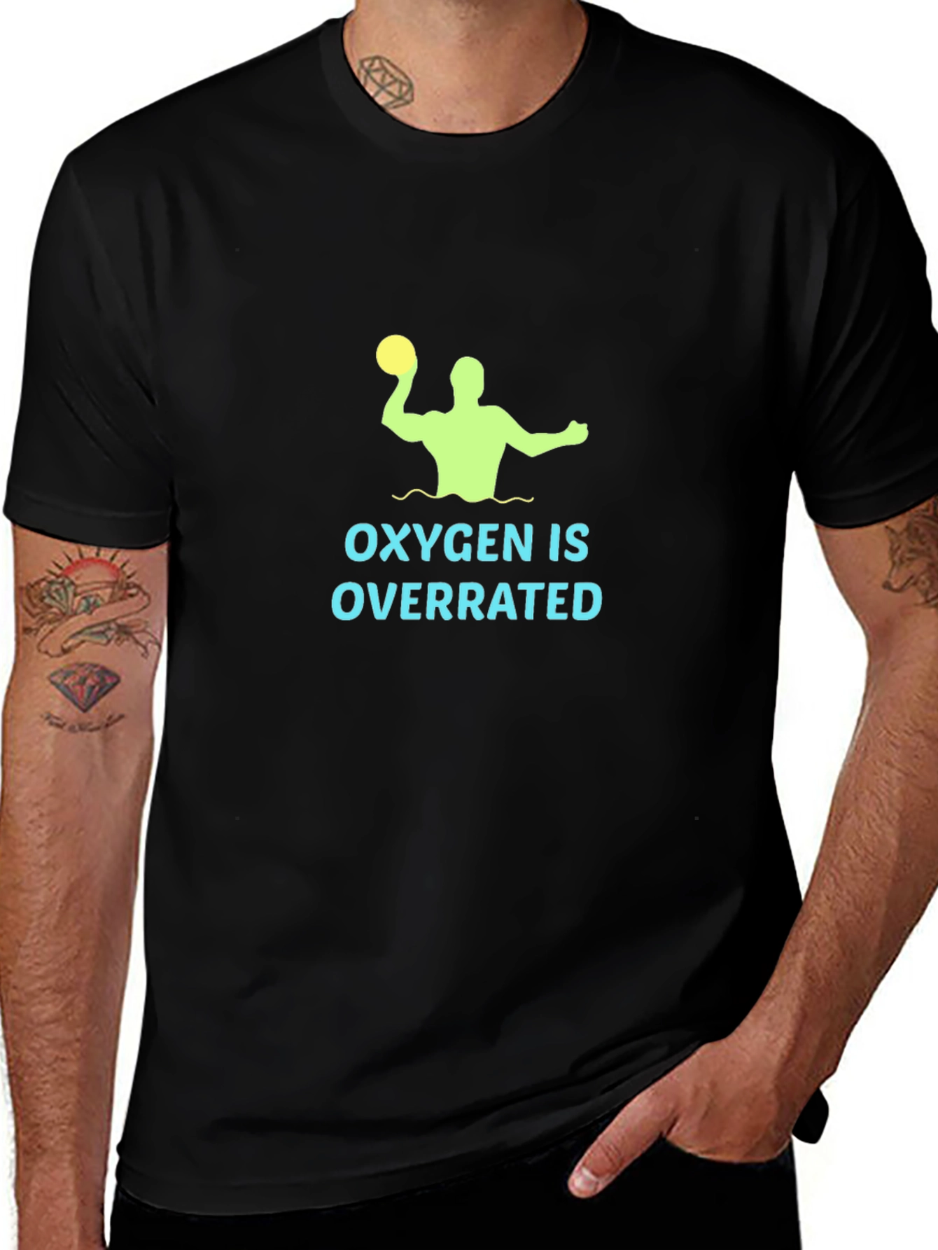 Oxygen is Overrated Water Polo T-Shirt