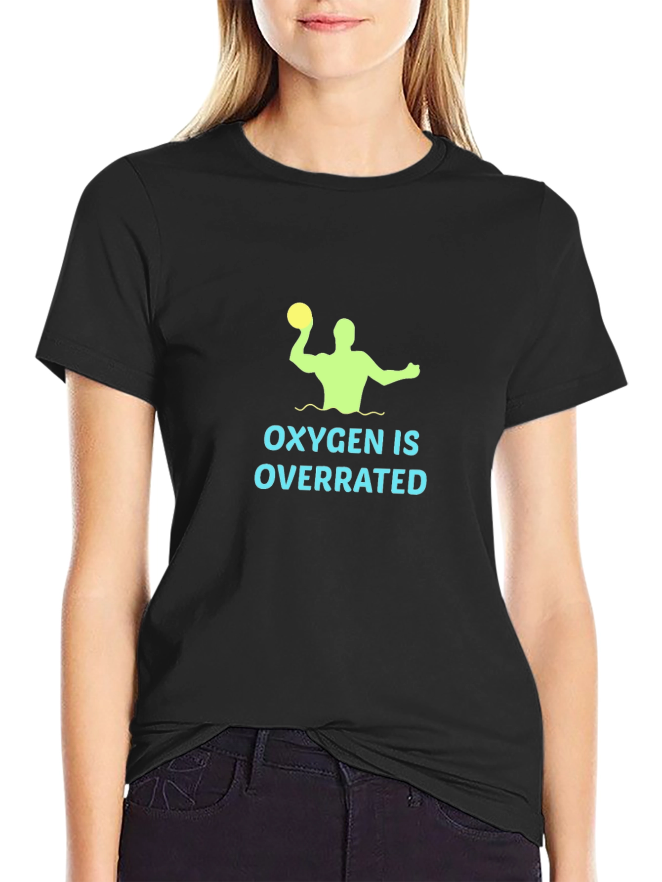 Oxygen is Overrated Water Polo T-Shirt