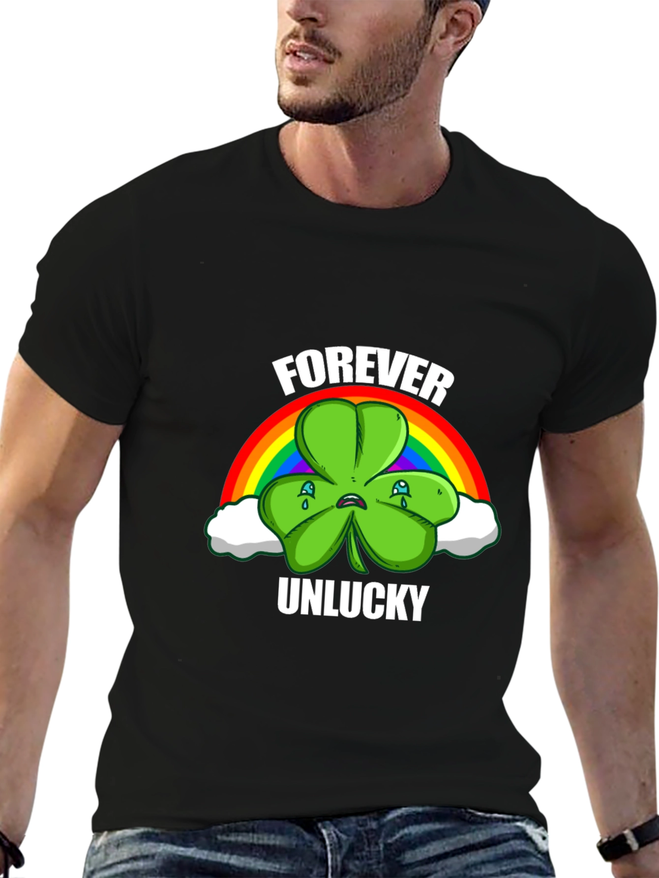 Forever Unlucky Shamrock T-Shirt