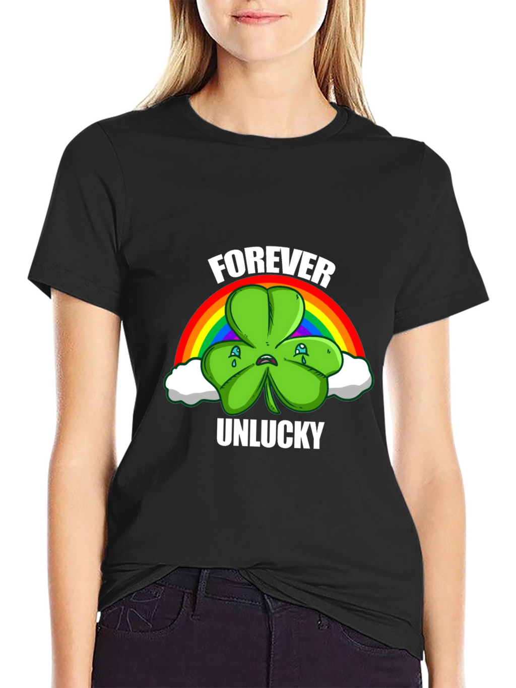 Forever Unlucky Shamrock T-Shirt