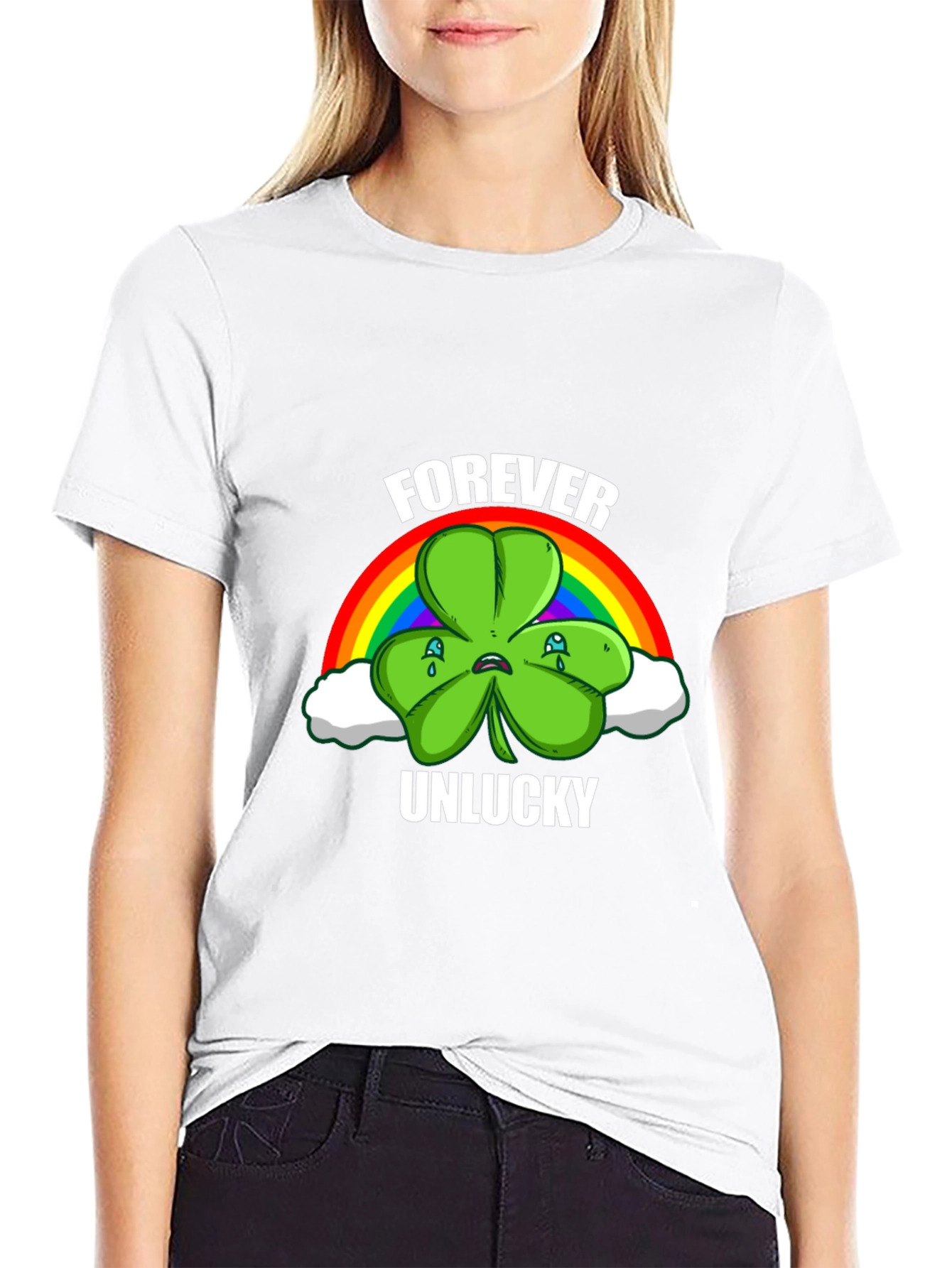Forever Unlucky Shamrock T-Shirt