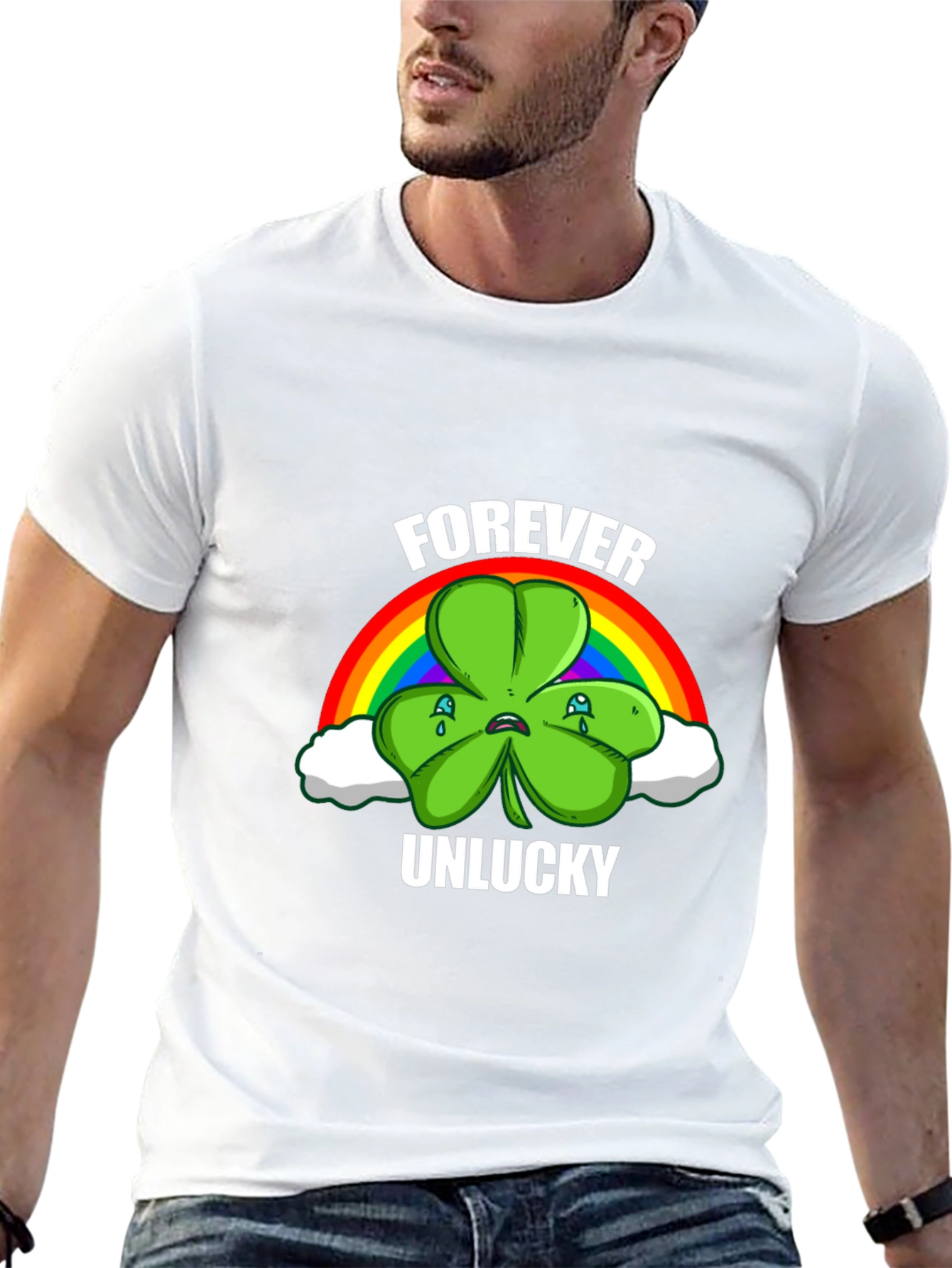 Forever Unlucky Shamrock T-Shirt