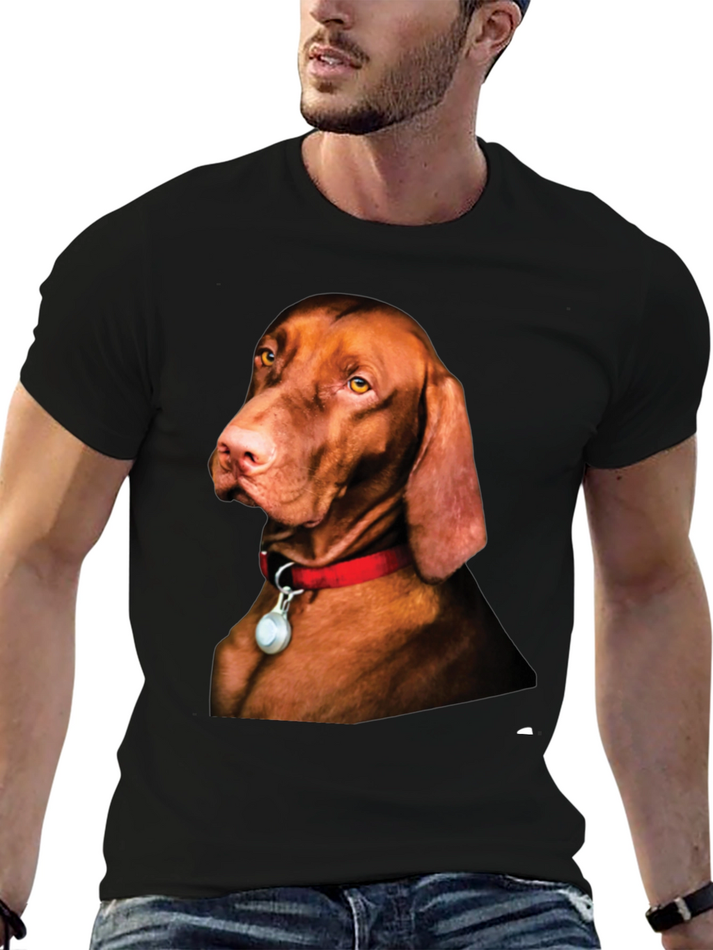 Dog Breed Graphic T-Shirt - Vizsla