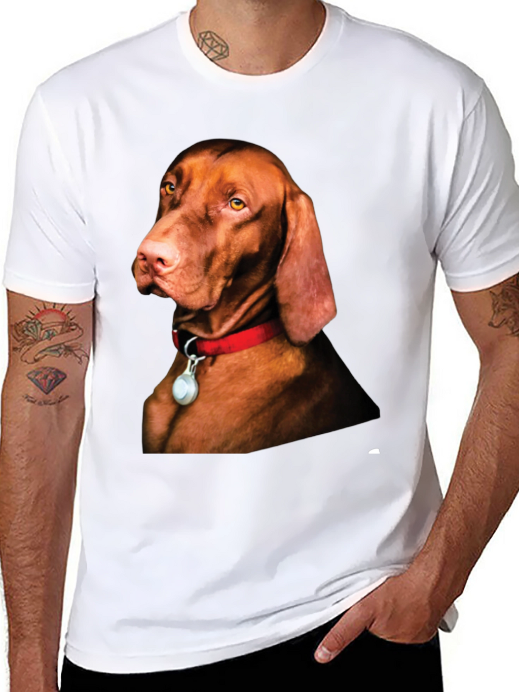 Dog Breed Graphic T-Shirt - Vizsla