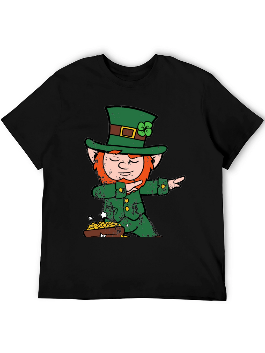 St. Patricks Day Leprechaun Dabbing T-Shirt