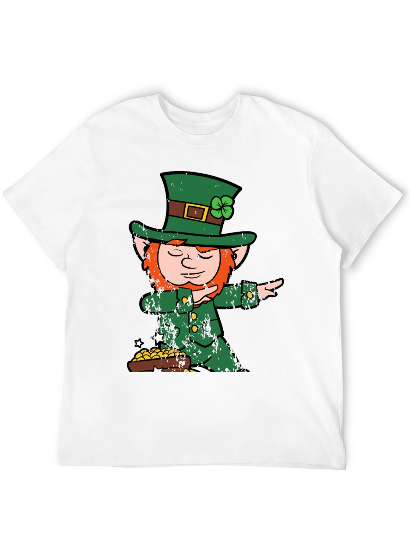 St. Patricks Day Leprechaun Dabbing T-Shirt