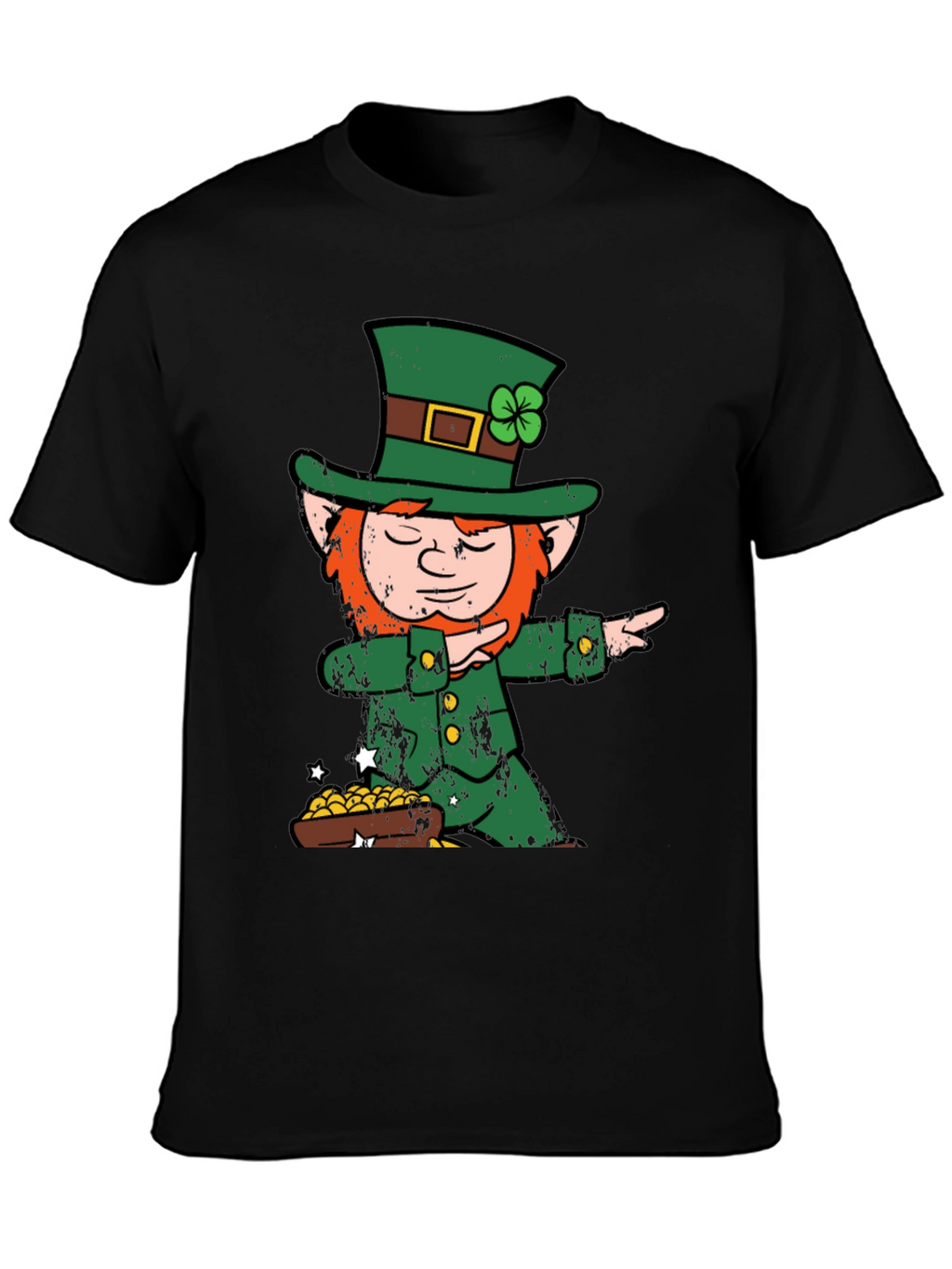 St. Patricks Day Leprechaun Dabbing T-Shirt