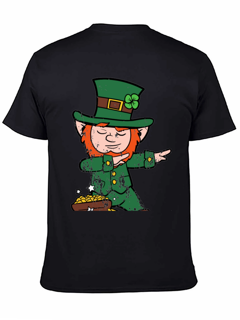 St. Patricks Day Leprechaun Dabbing T-Shirt