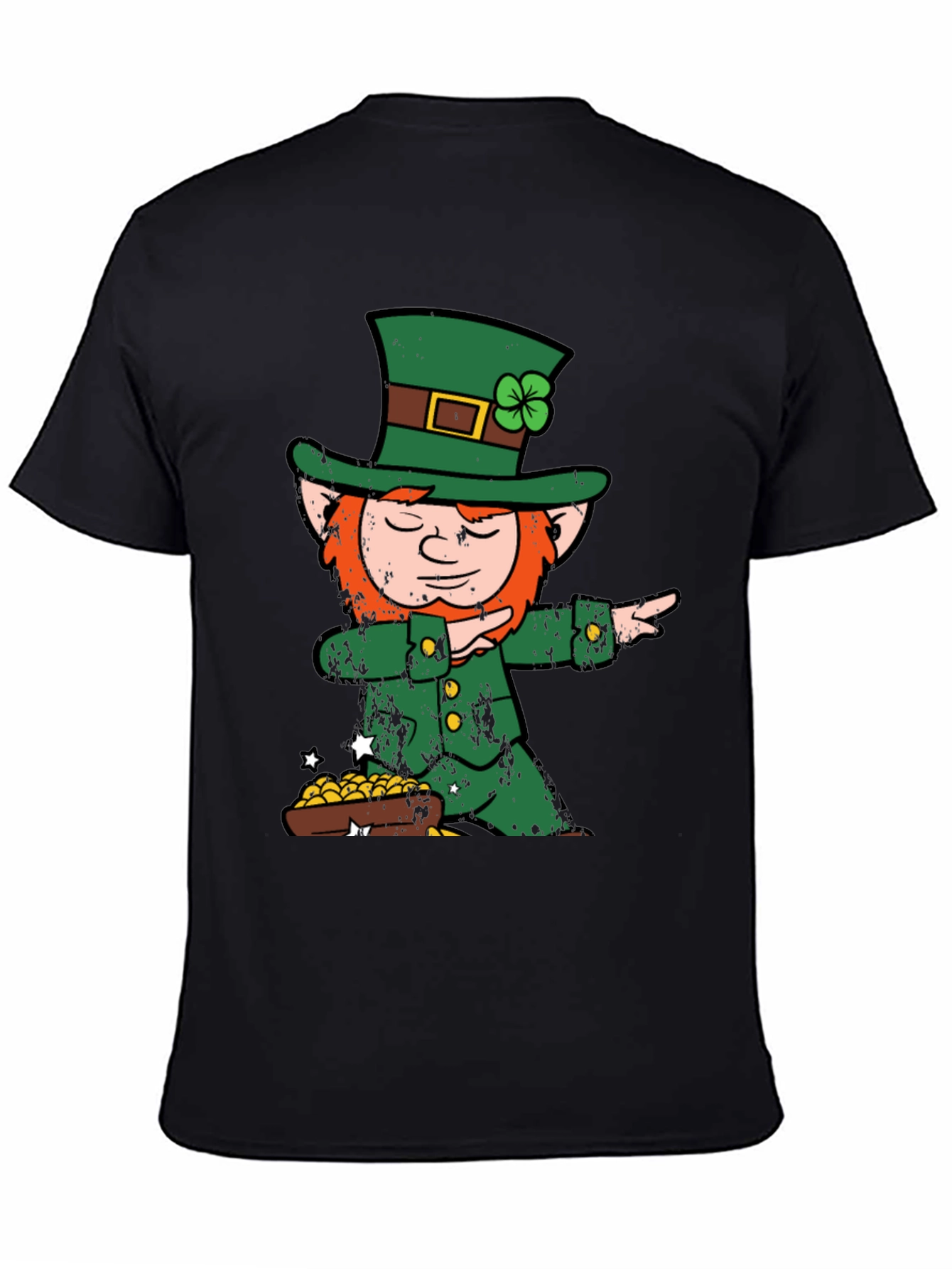 St. Patricks Day Leprechaun Dabbing T-Shirt